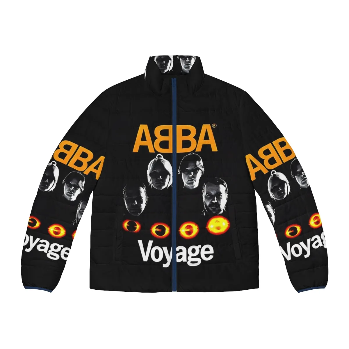 Abba Puffer Jacket 2 - 70s Disco Inspired Fashion for Mamma Mia Fans