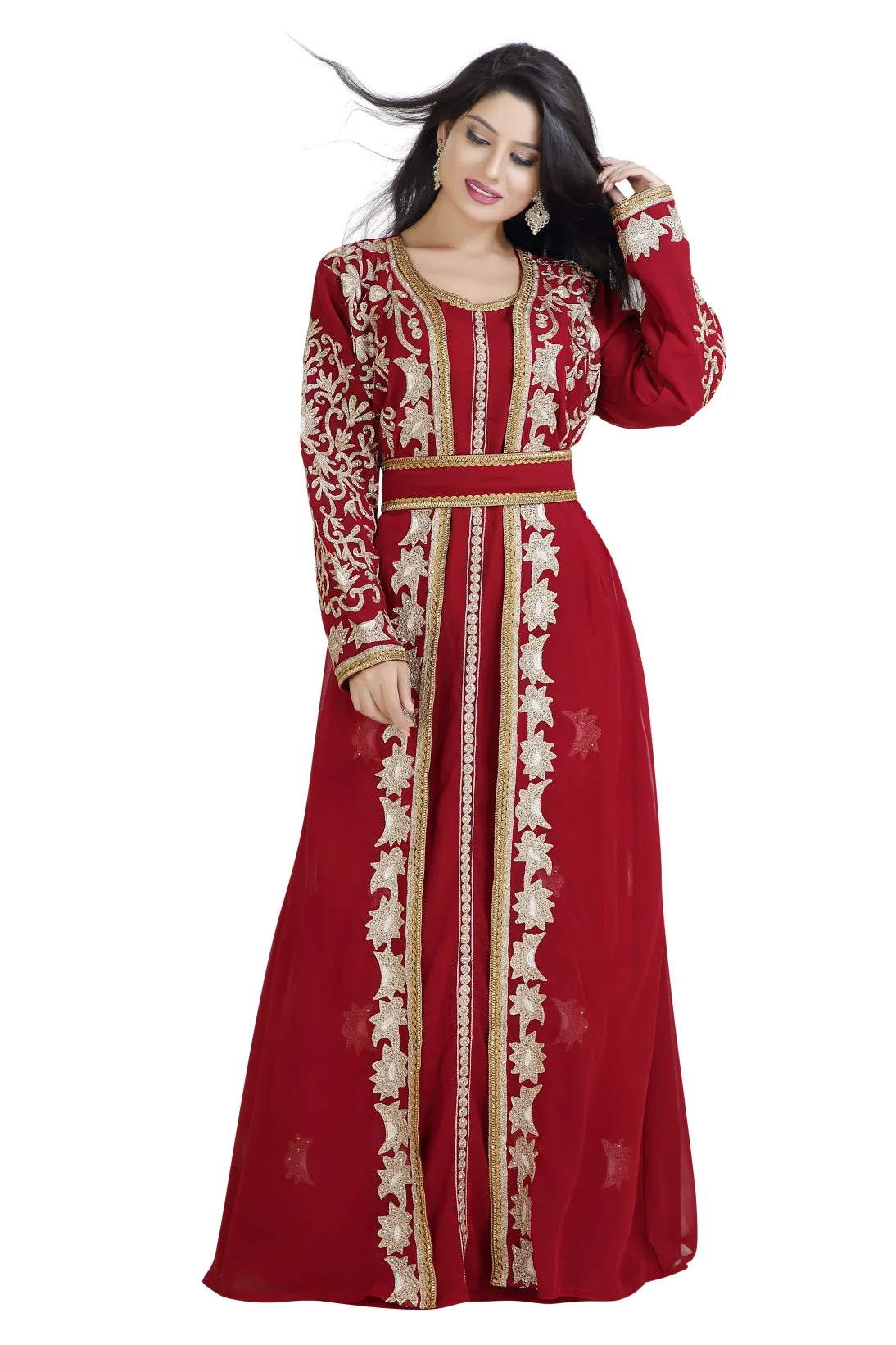 Arabian Dress Bridal Takchita Gown