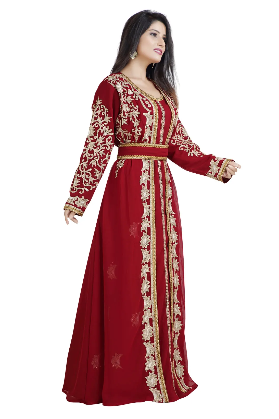 Arabian Dress Bridal Takchita Gown