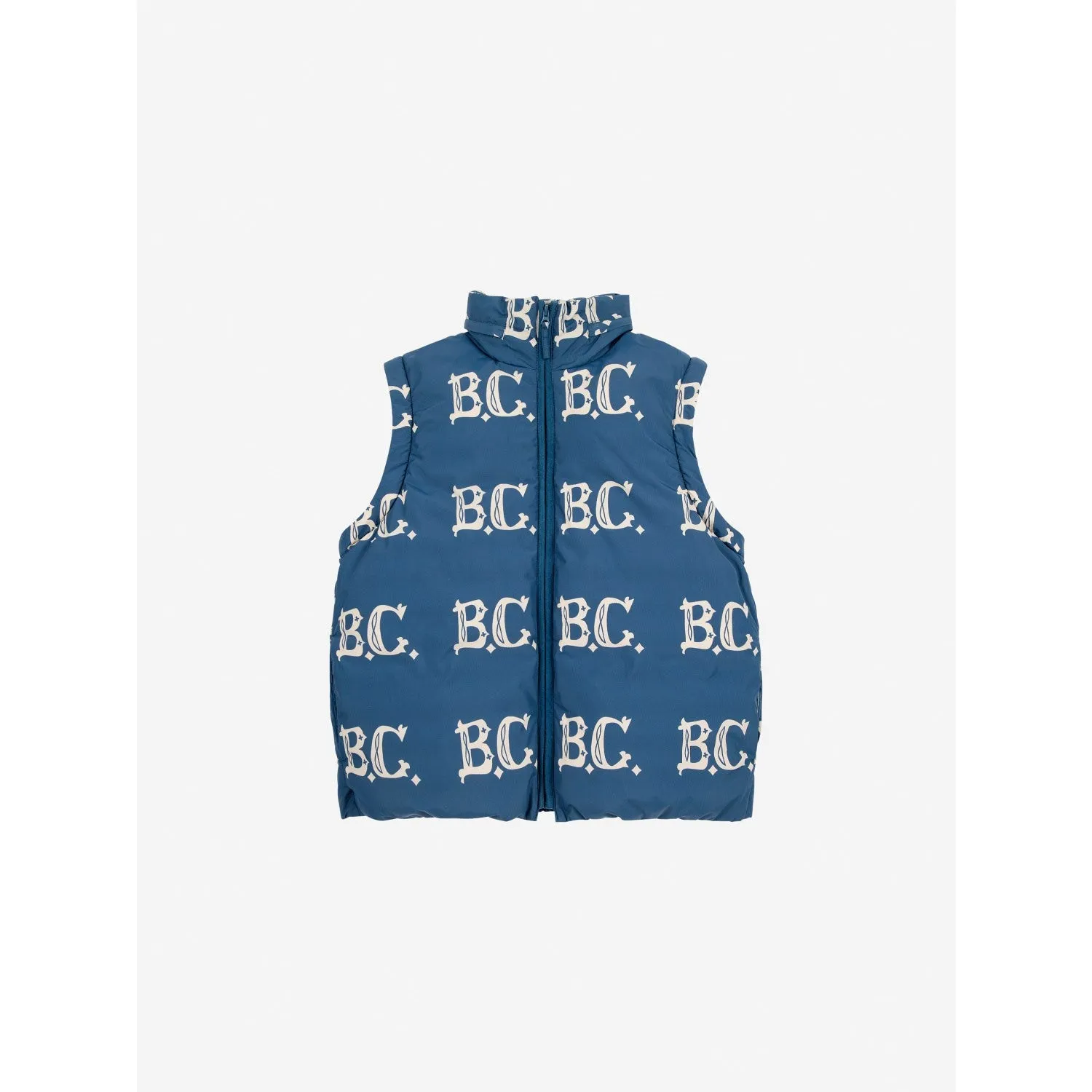 Bobo Choses Midnight Blue B.C Vintage All Over Padded Anorak