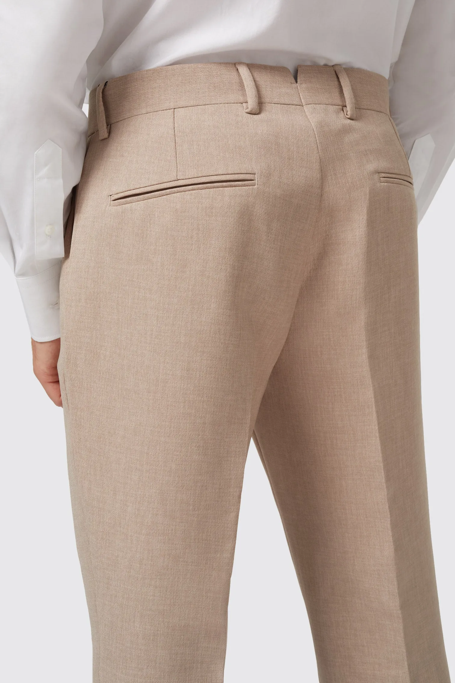 Bresnan Slim Fit Neutral Trouser