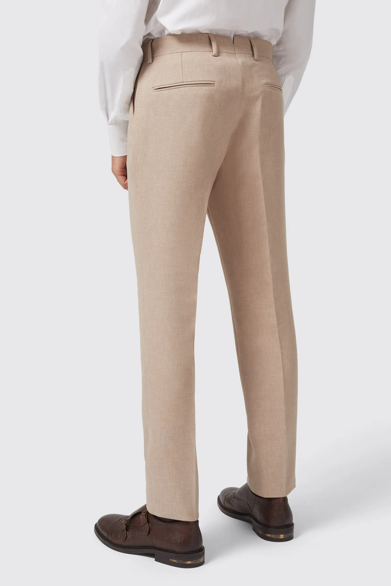 Bresnan Slim Fit Neutral Trouser