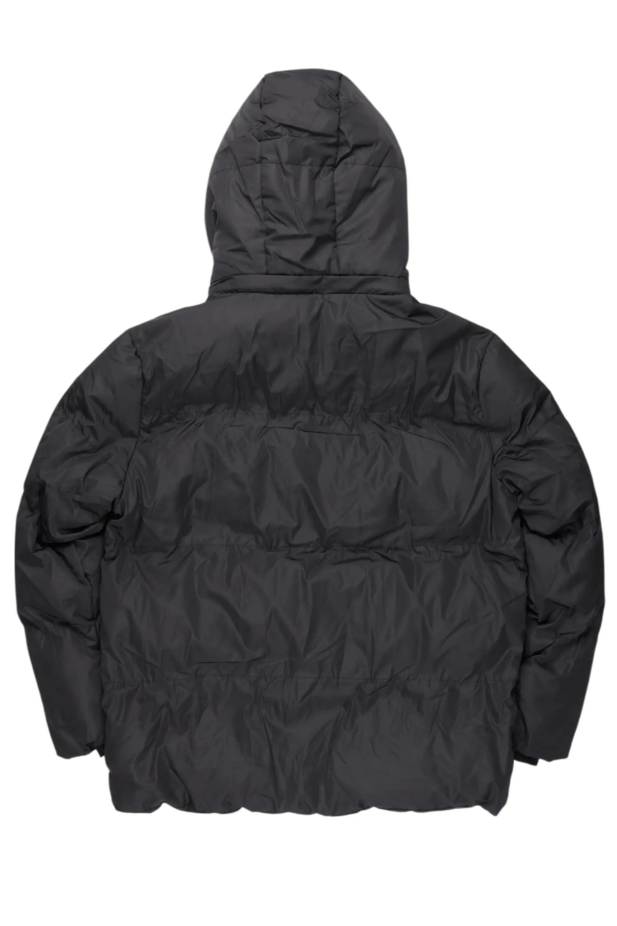 Briggs Black Graphic Puffer