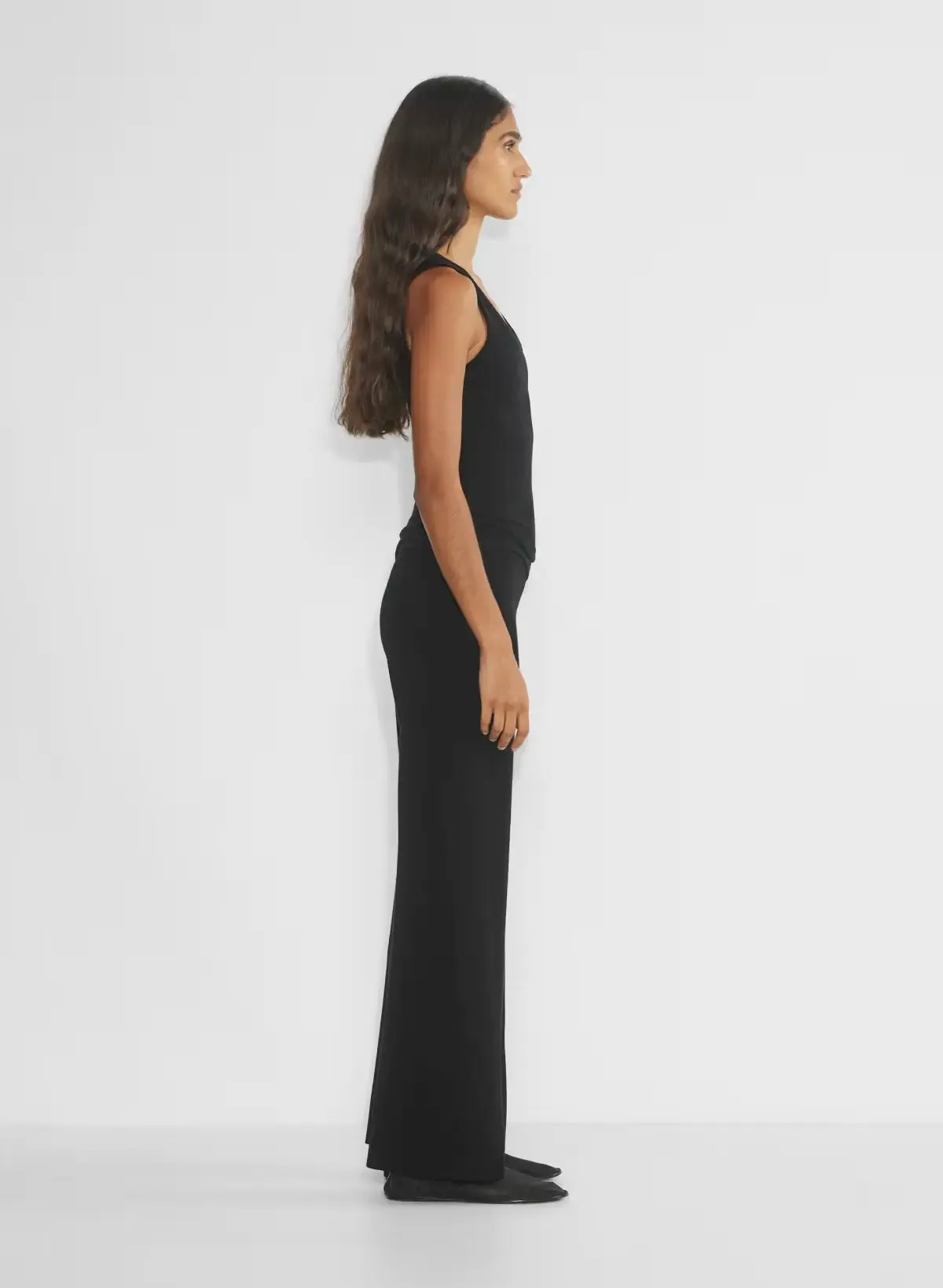 Brit & Boho™ I Dianne High-waisted wide-leg knit pants