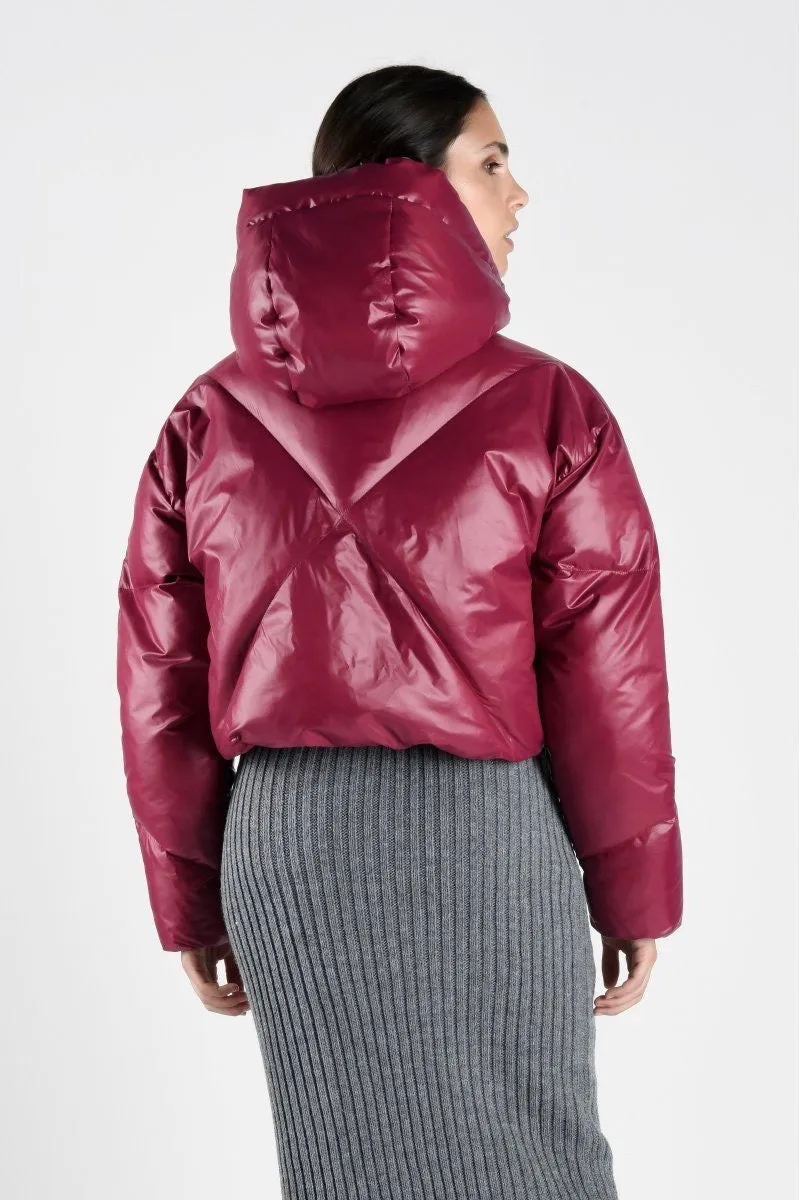 Canadian Classics - Dalhousie Short Coat: Cranberry