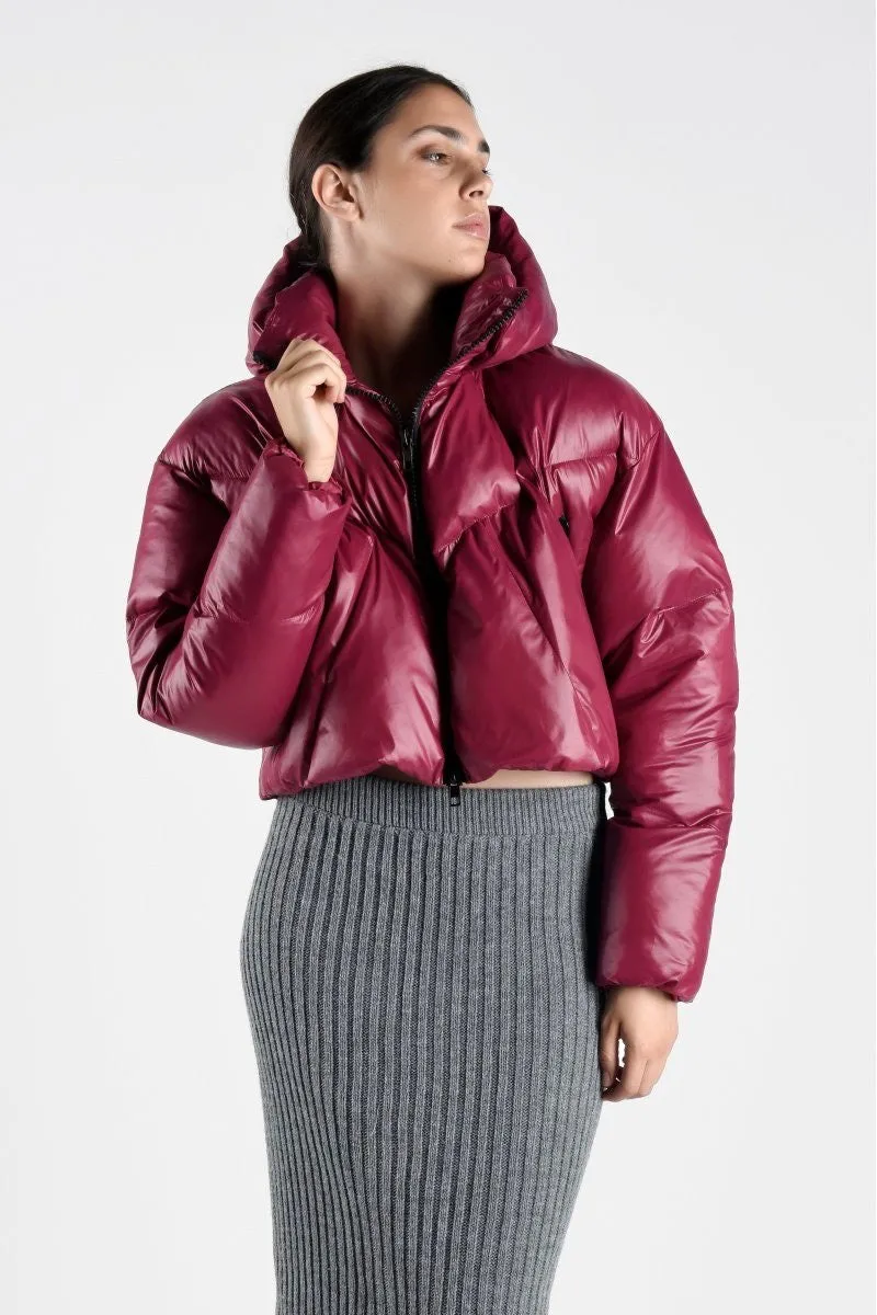 Canadian Classics - Dalhousie Short Coat: Cranberry