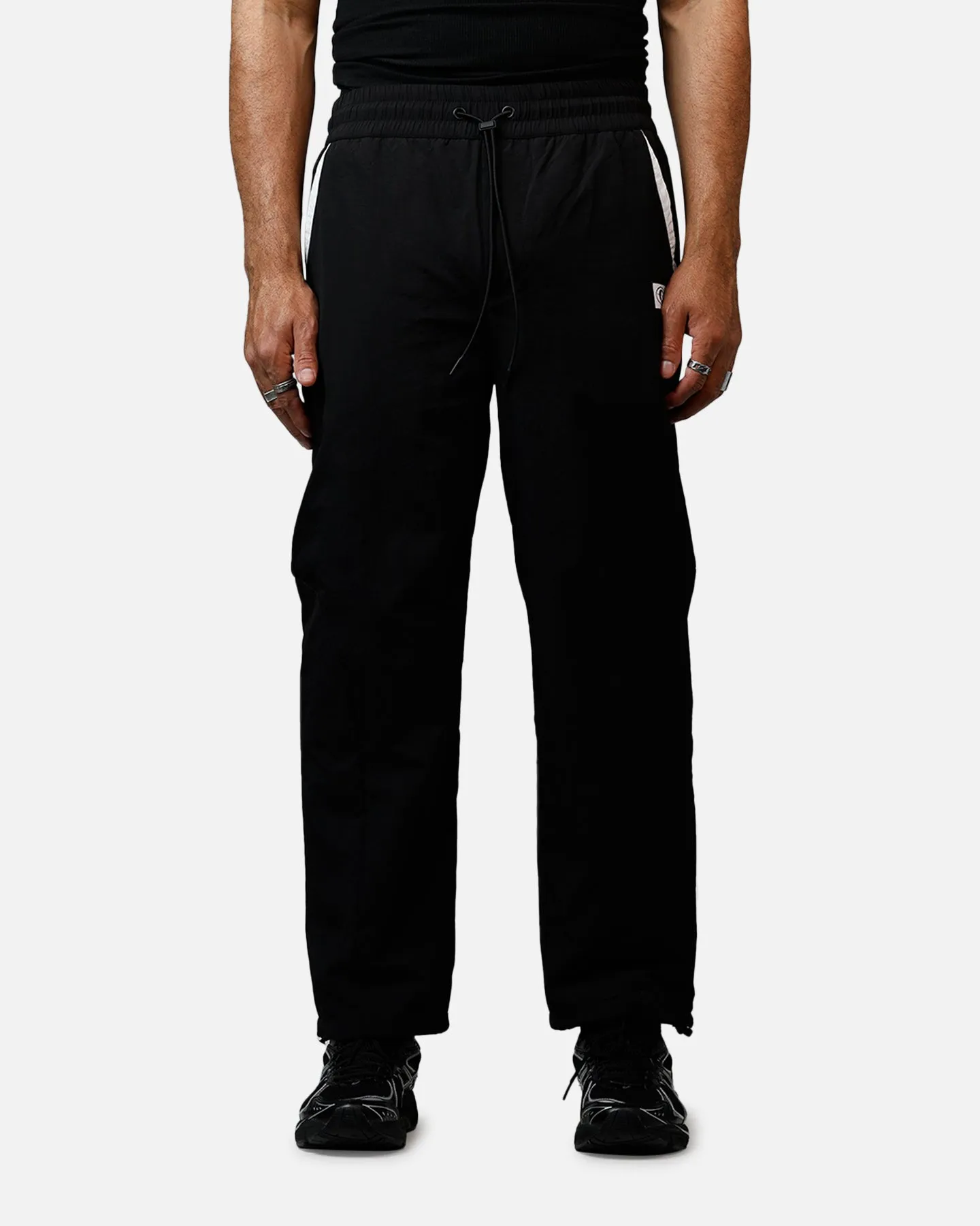 Carre Sprint Panelled Nylon Joggers Black