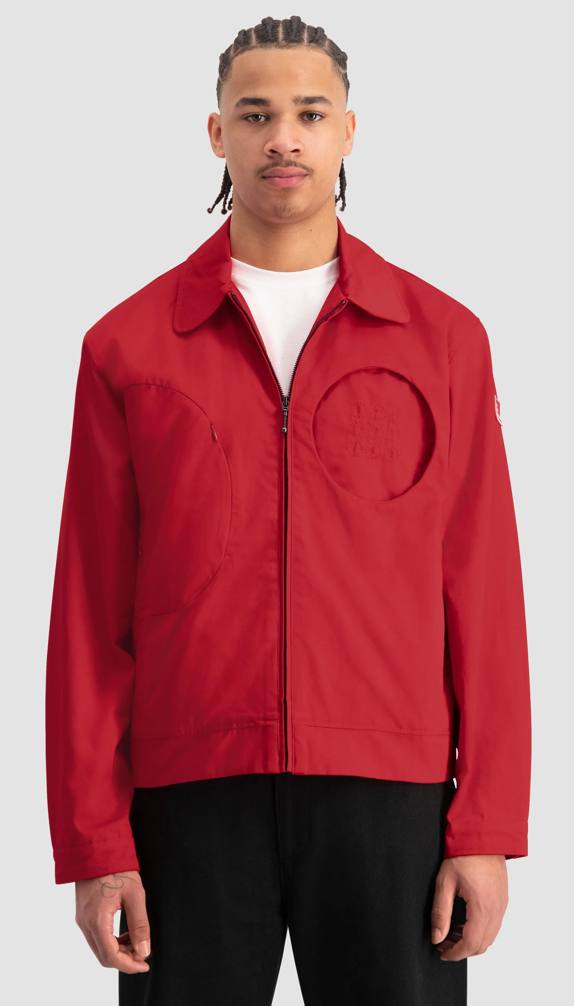 Circular Jacket Barbados Cherry