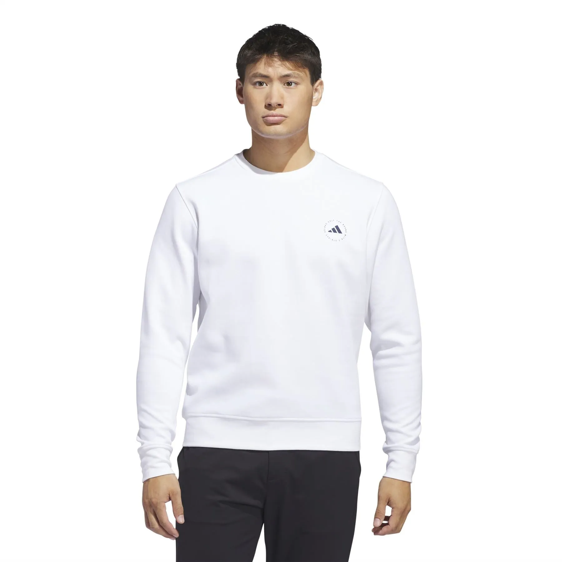 Core Crew Neck Sweater White - AW24