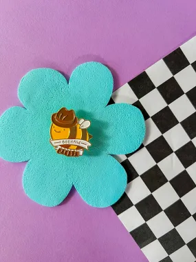 Cowboy Bee  | Enamel Pin