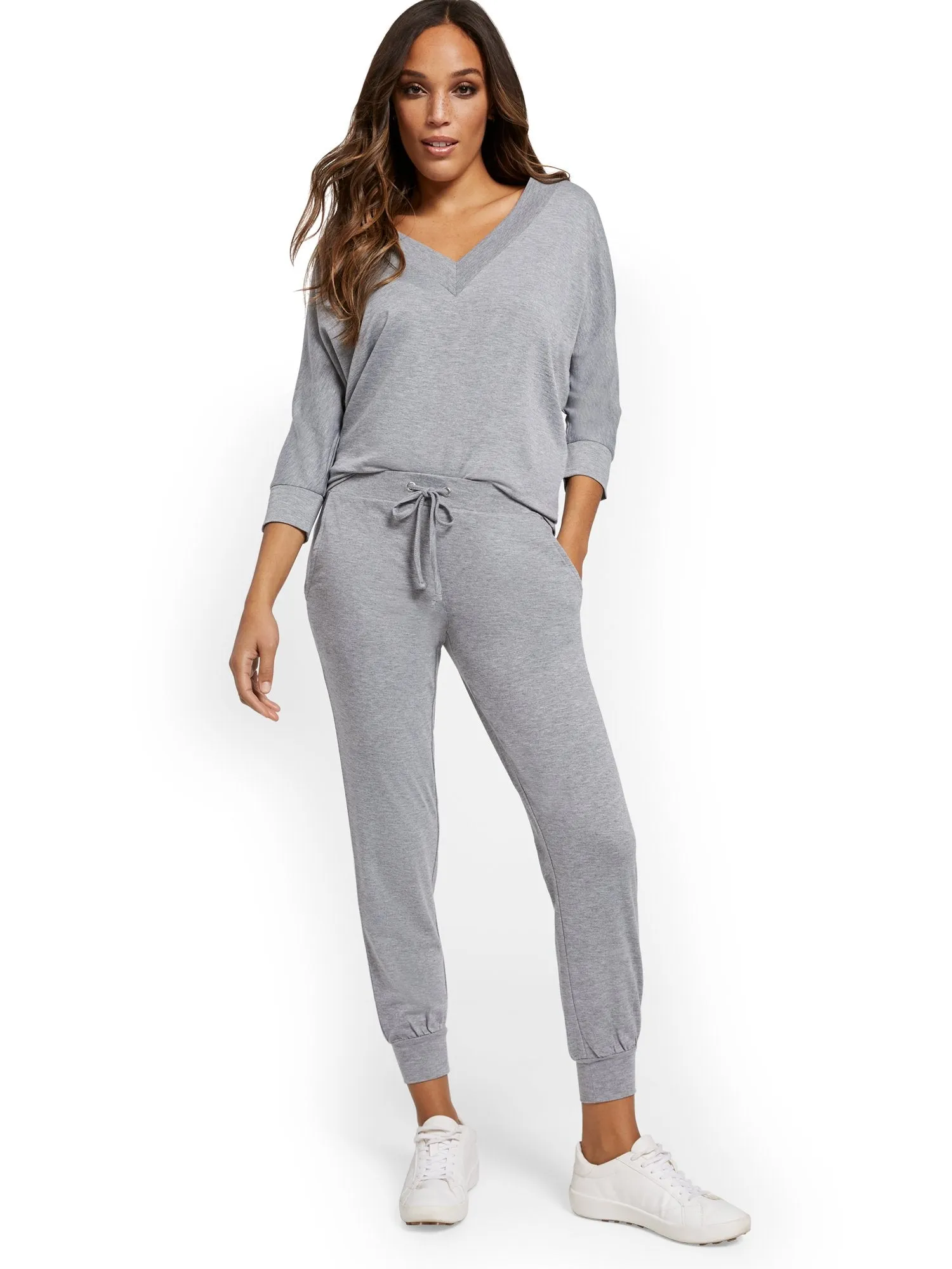 Dreamy French Terry Drawstring Jogger Pant