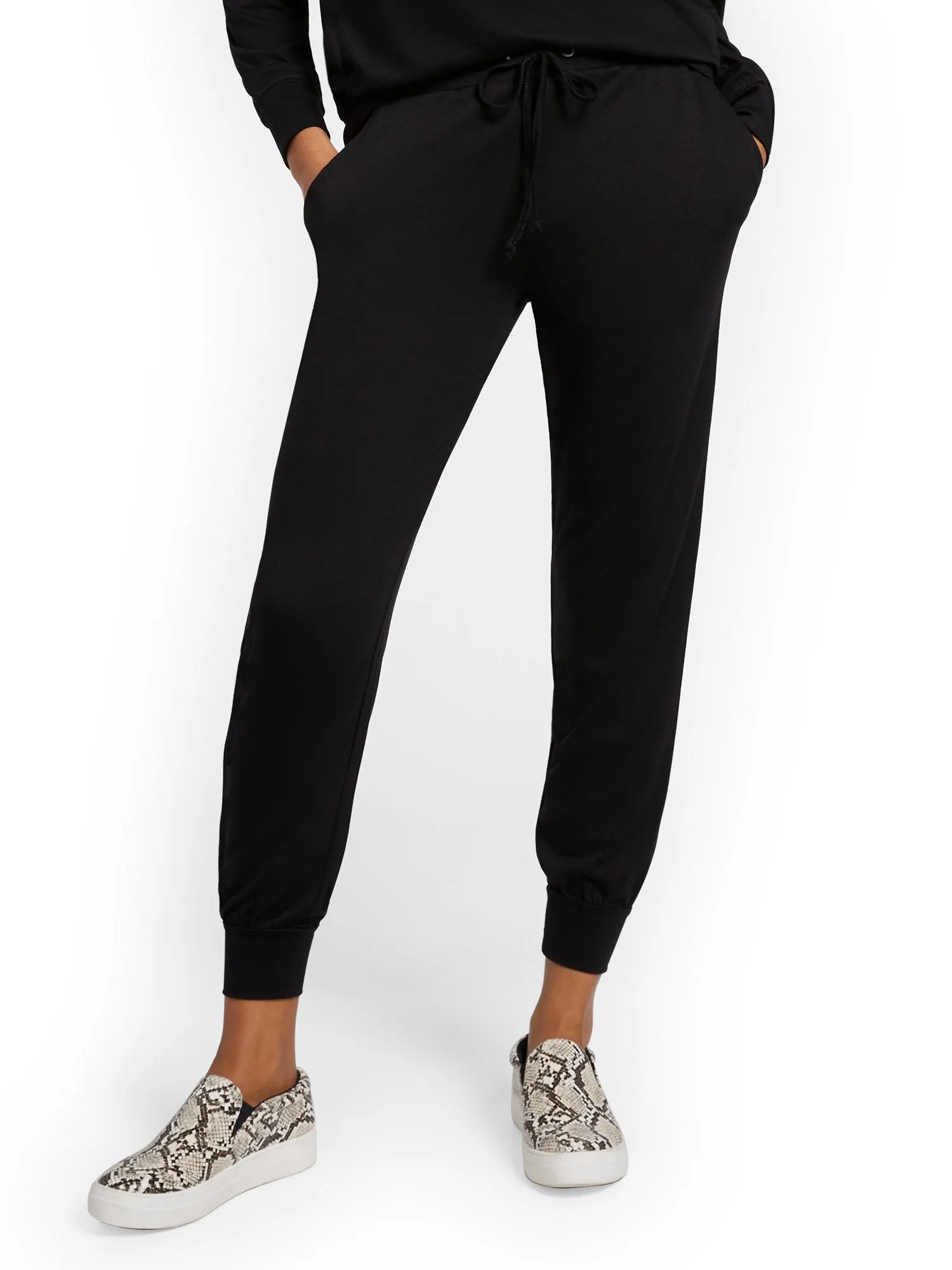 Dreamy French Terry Drawstring Jogger Pant