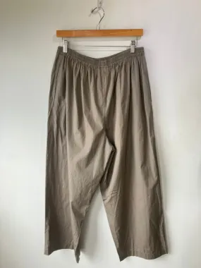 Eskandar Grey Cotton Pants