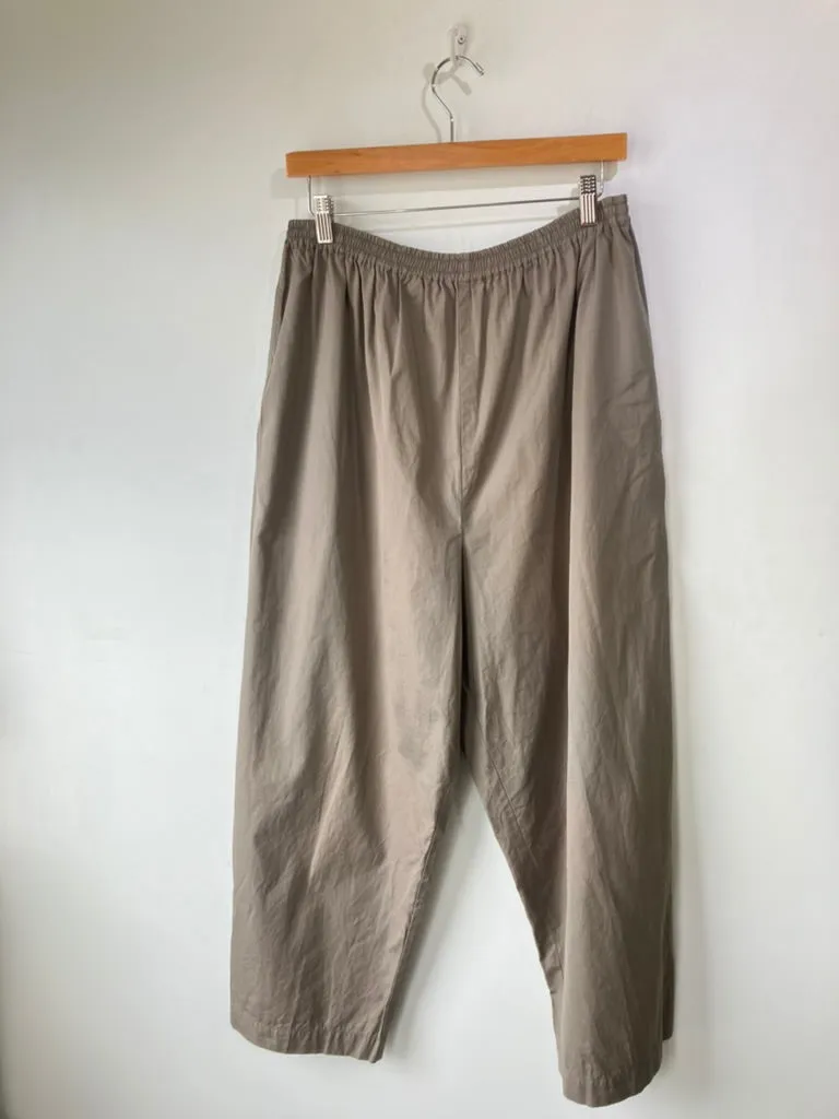 Eskandar Grey Cotton Pants