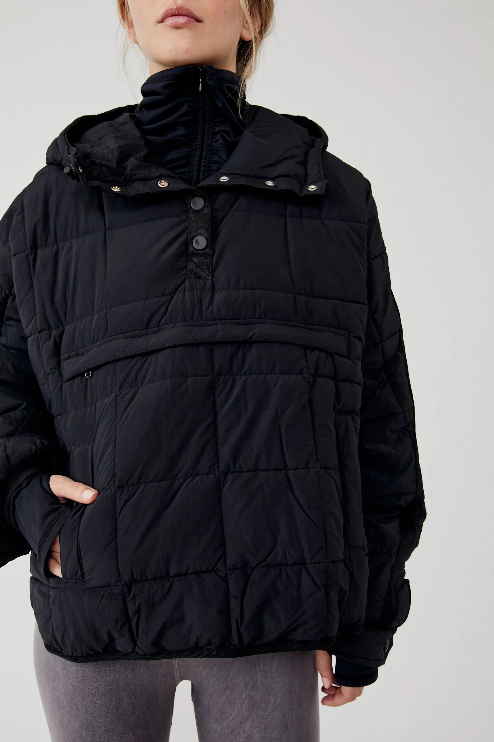 fp pippa packable pullover puffer