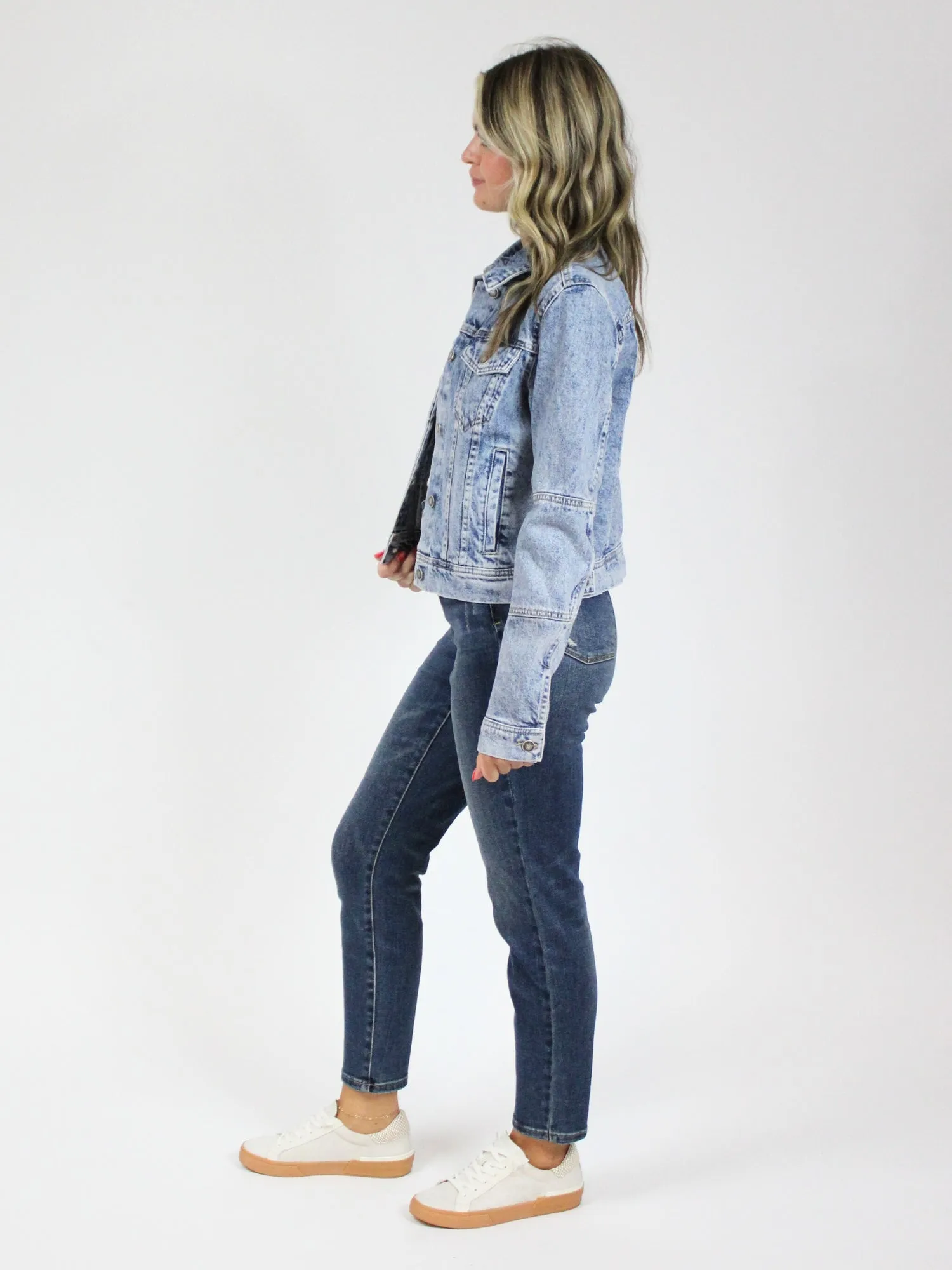 Free People Rumors Denim Jacket