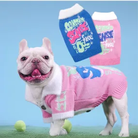 French Bulldog Sporty Winter Sweater