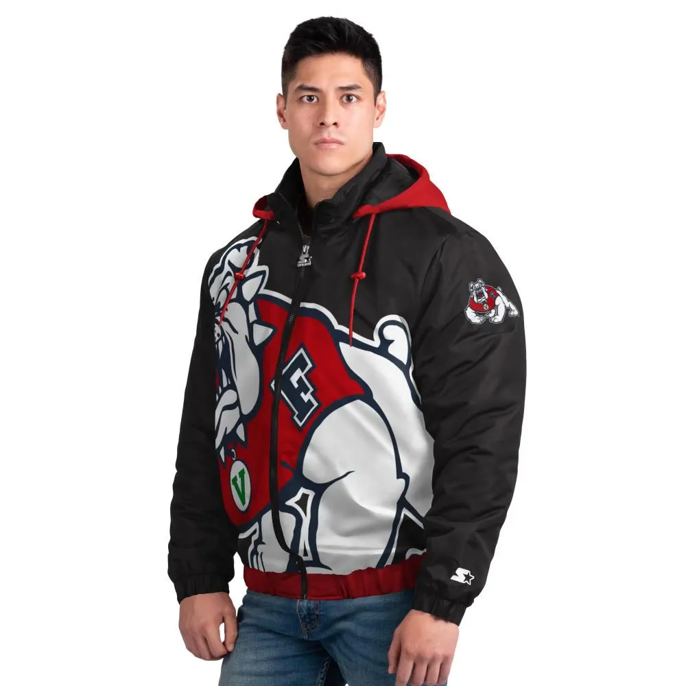 FRESNO STATE BULLDOGS MEN'S TRIPLE DOUBLE JACKET