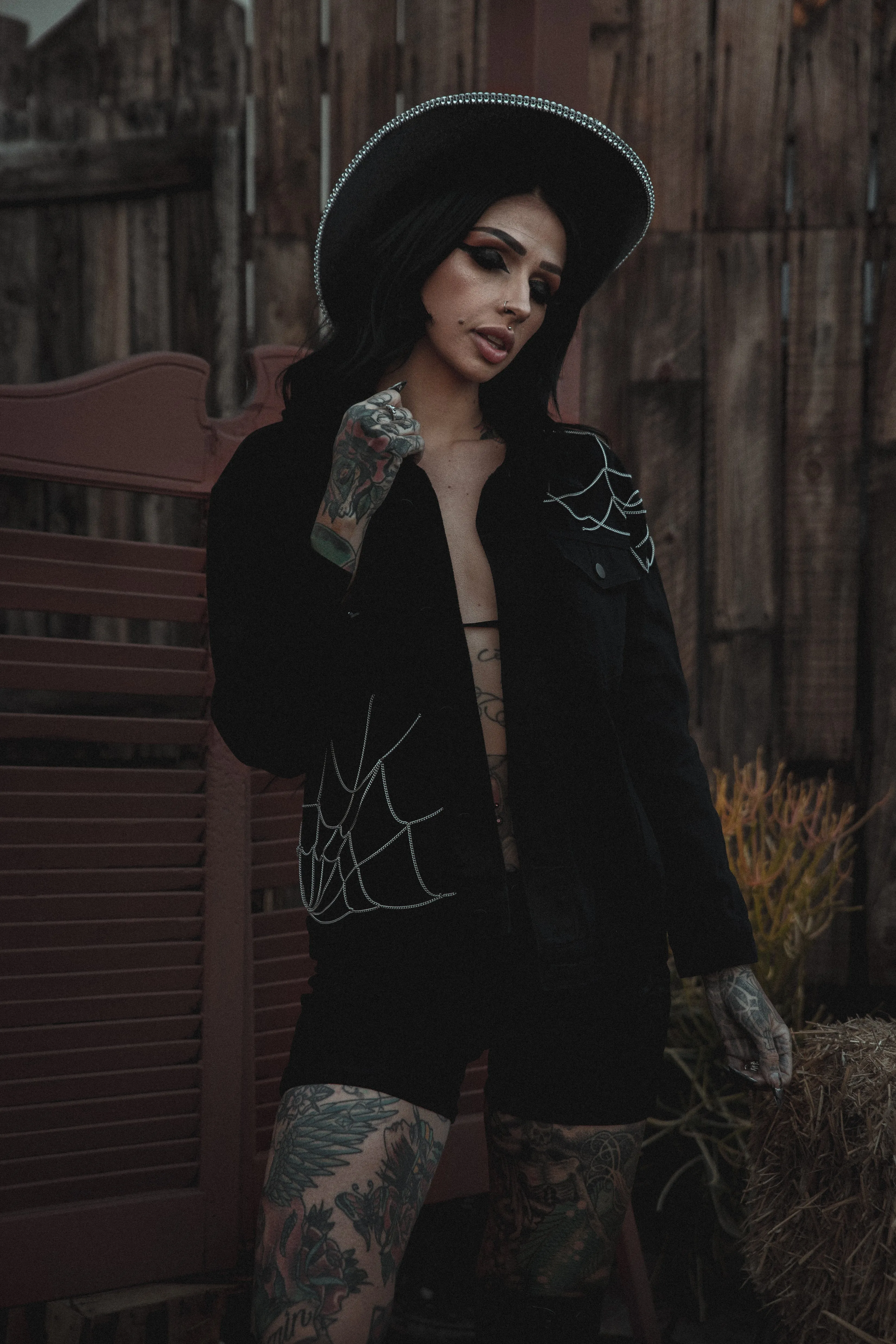 Ghost Town | Denim Unisex Jacket