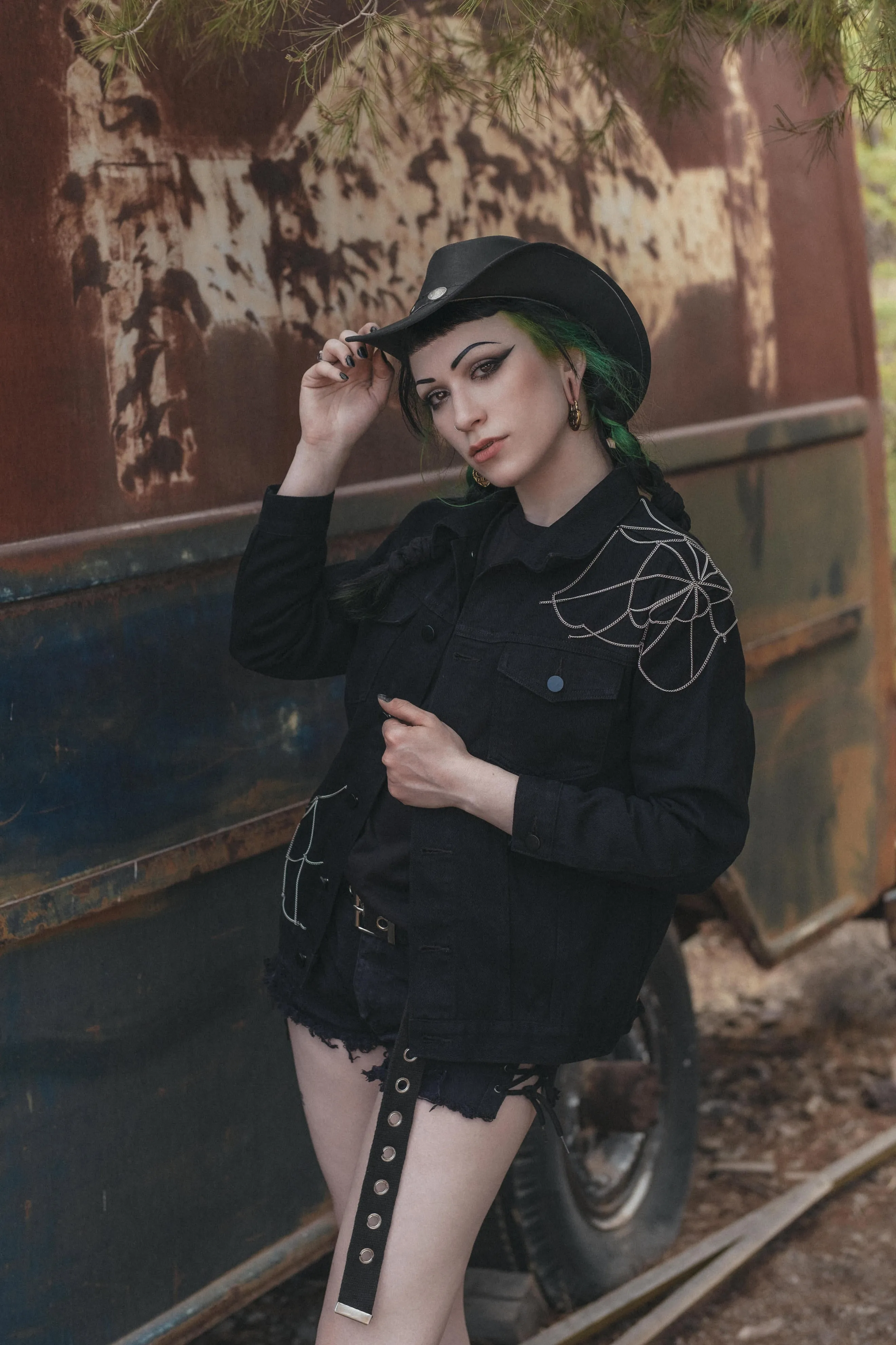 Ghost Town | Denim Unisex Jacket