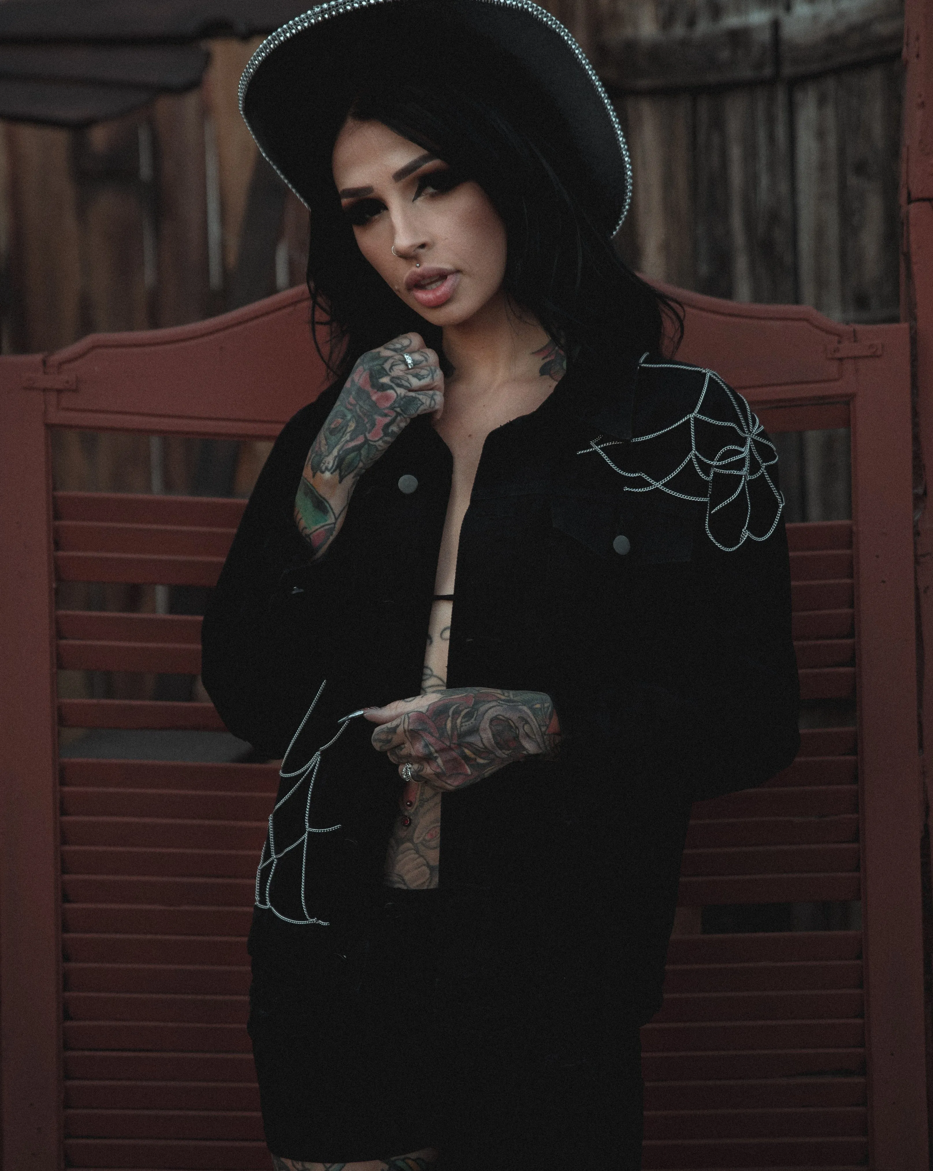 Ghost Town | Denim Unisex Jacket