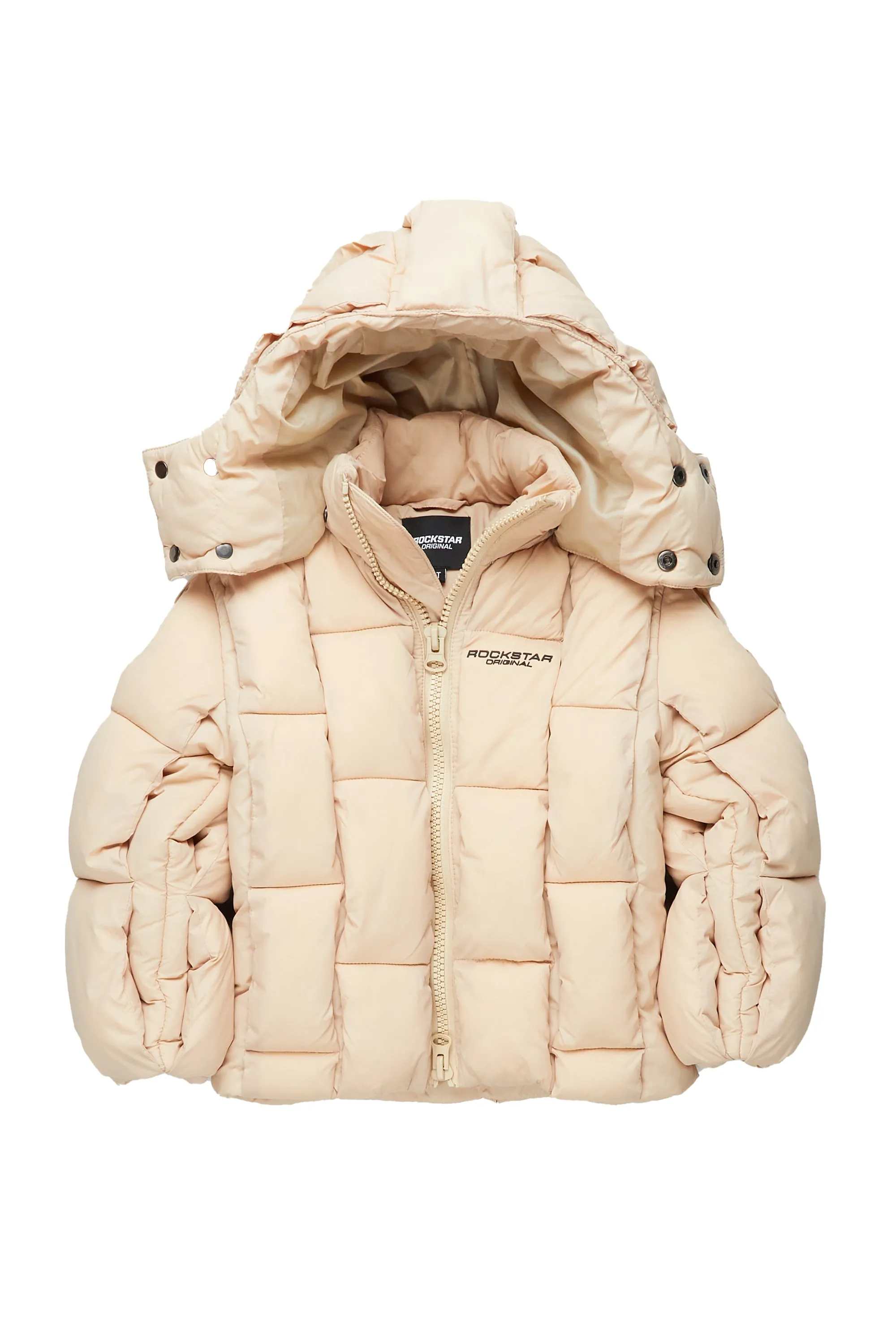 Girls Marlee Beige Puffer Jacket