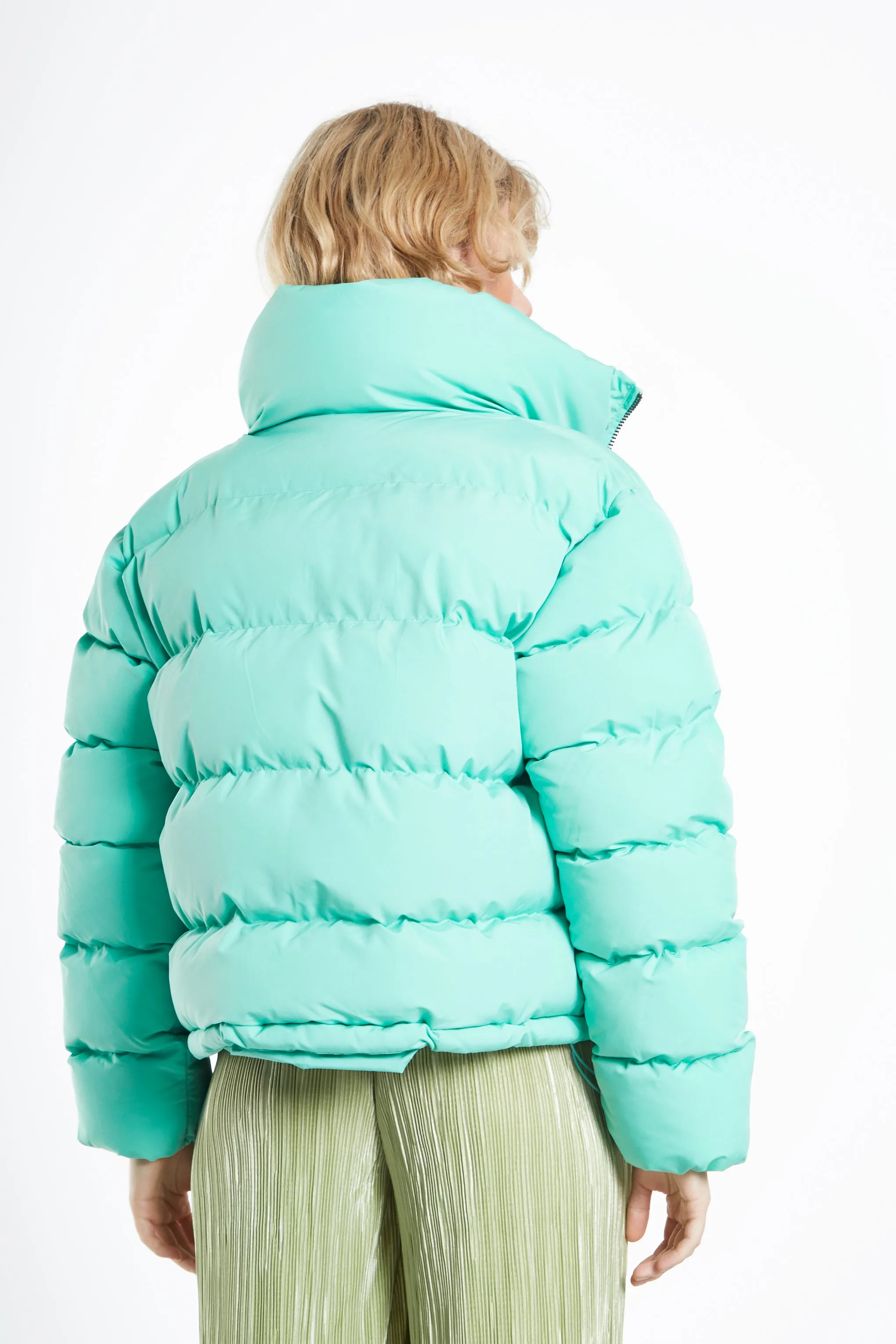 Glamorous Jade Green Padded Puffer Jacket