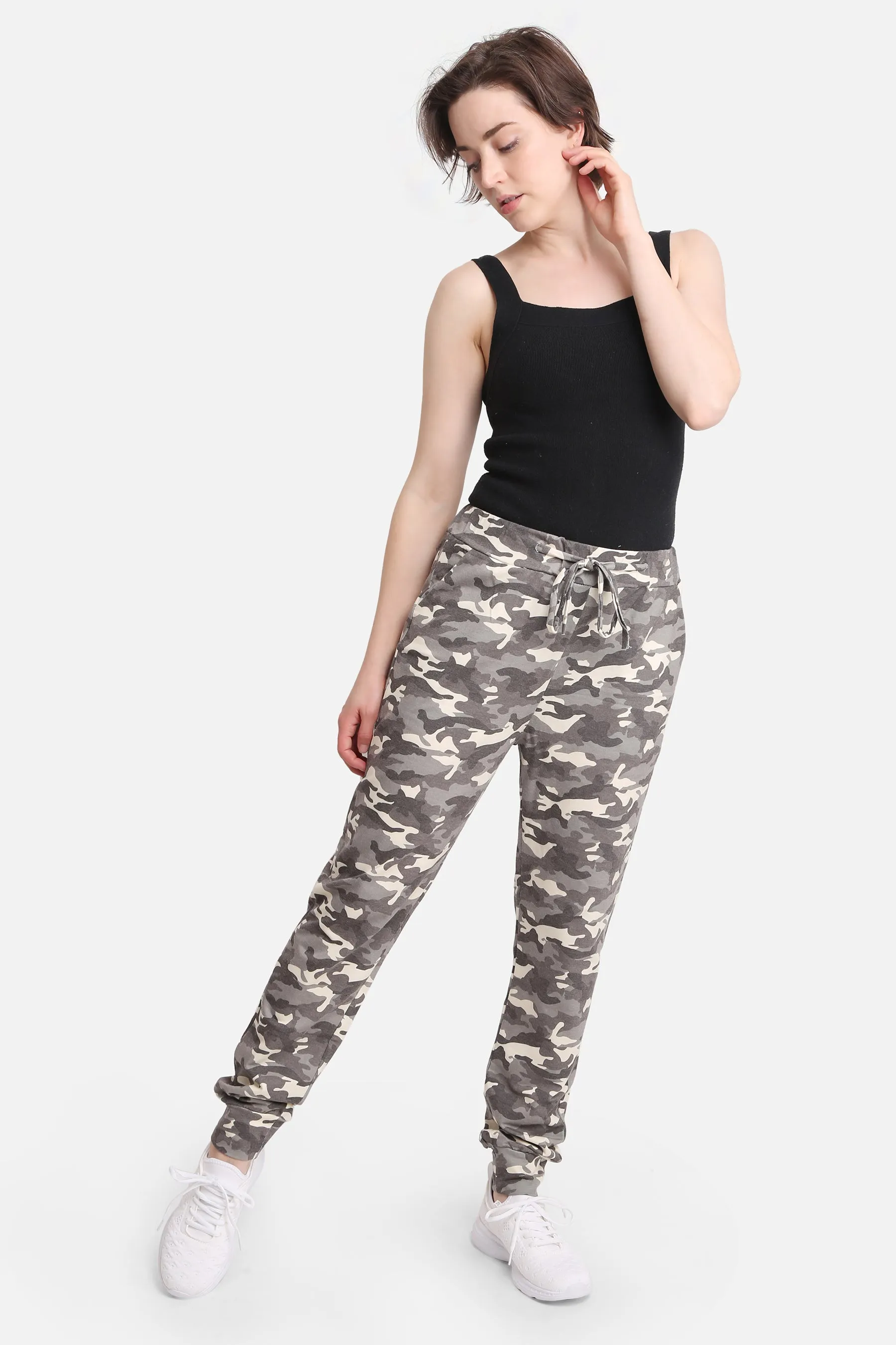 Green Camouflage Pants