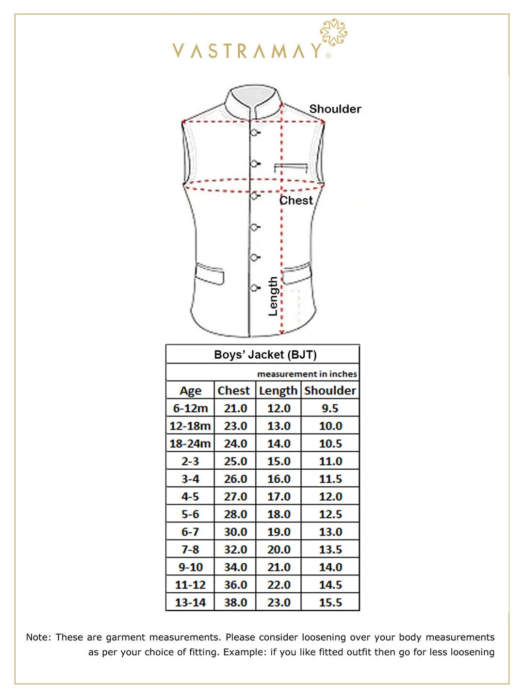 Jashvi Boys' Maroon Silk Blend Nehru Jackets