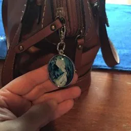 Kangaroo Bag Charm - Portrait of Charlie