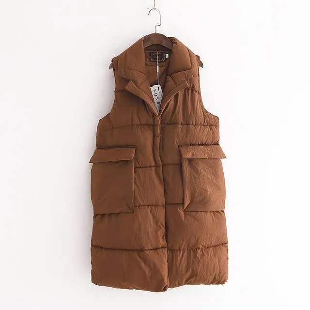 Karleena Sleeveless Puffer Vest