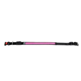 Karlie O'LED Collar With USB Loading Cable - Pink - 34 - 36cm