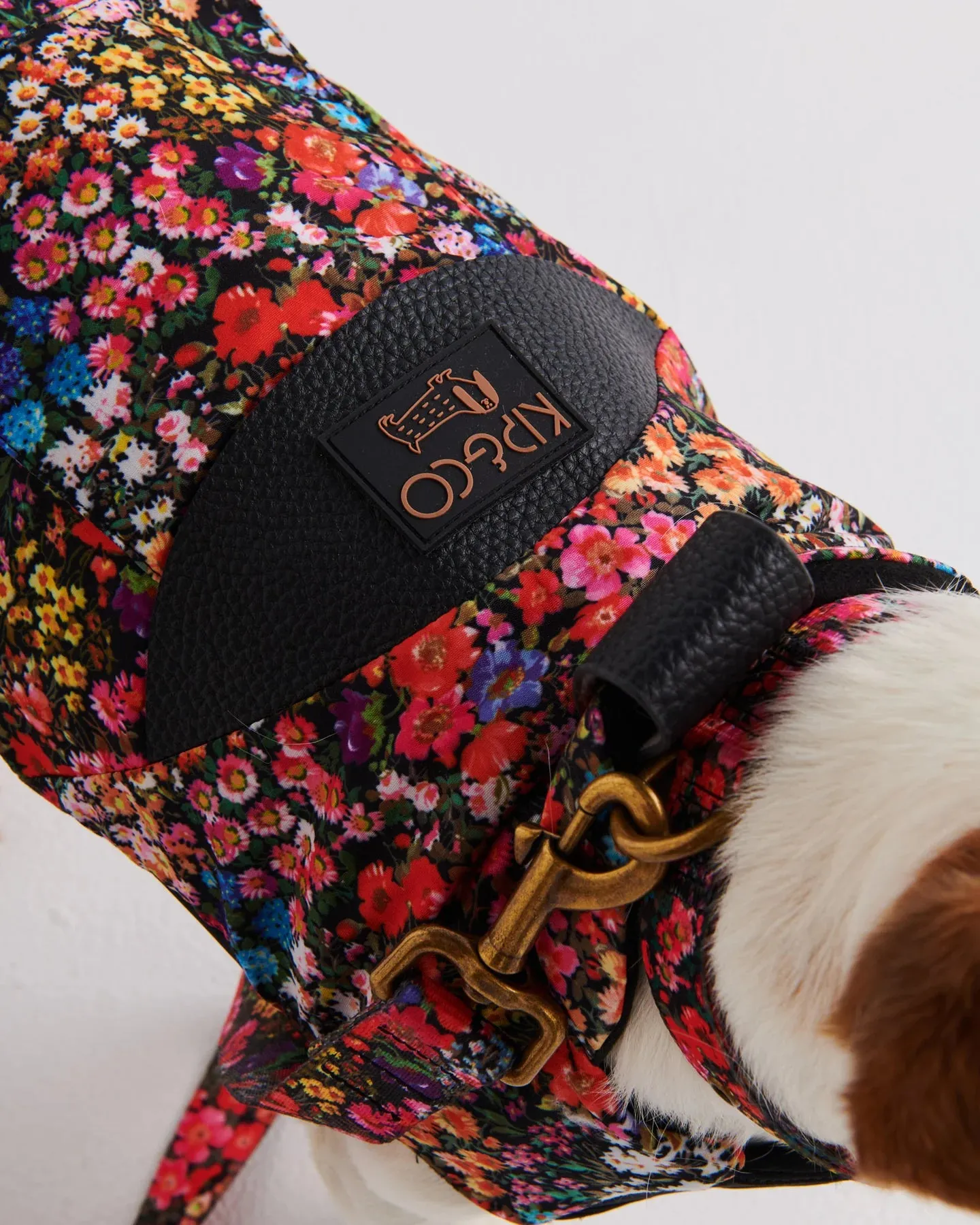 Kip & Co Forever Floral Black Dog Jacket