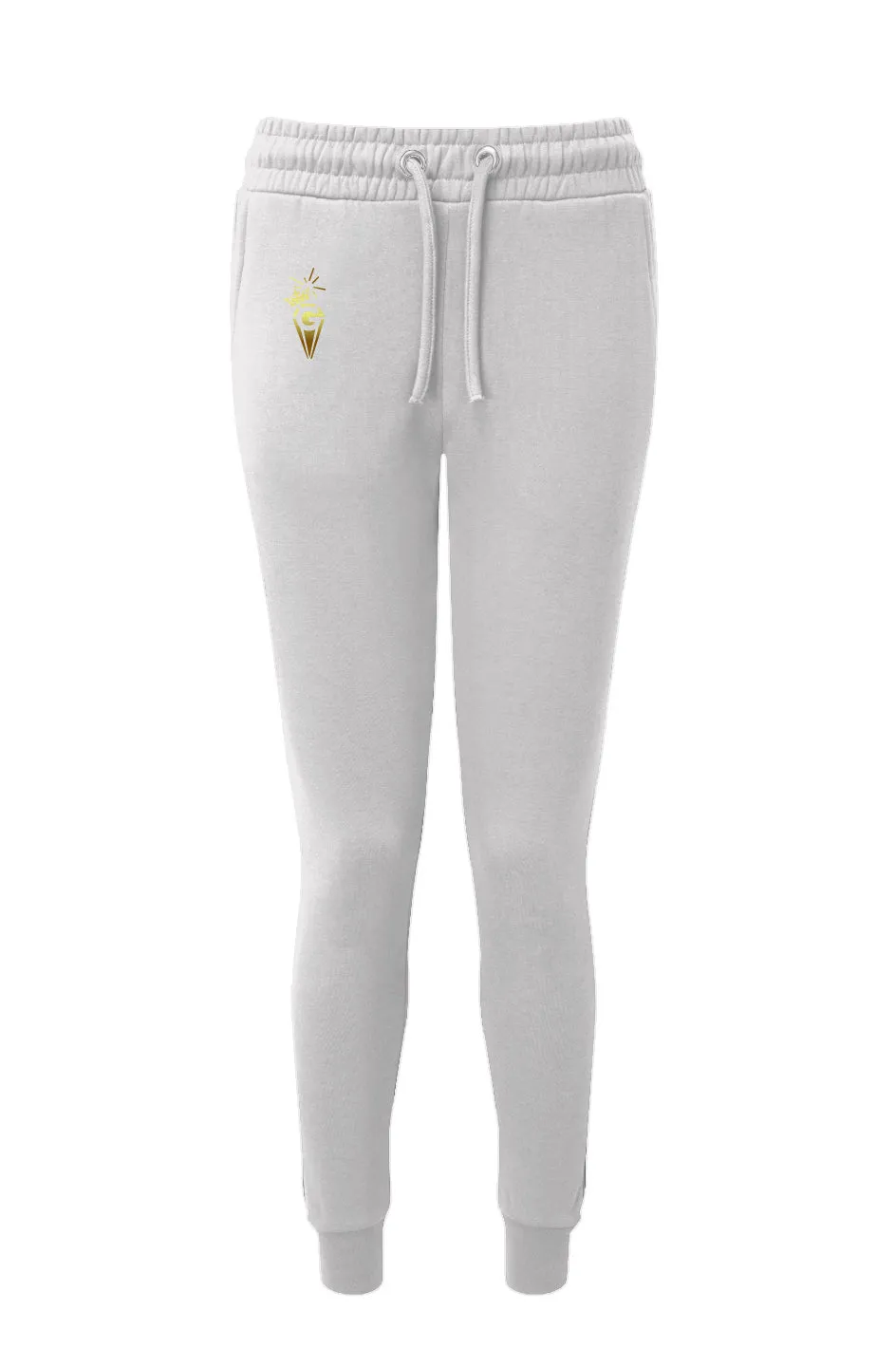 Ladies' Glamire Embroidered Yoga Fitted Jogger