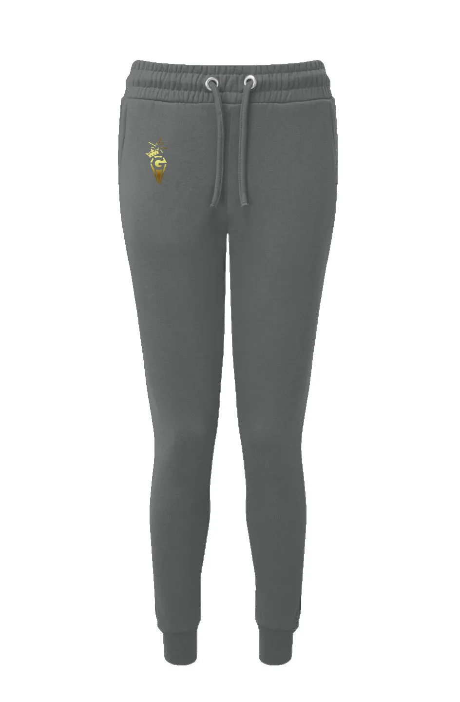 Ladies' Glamire Embroidered Yoga Fitted Jogger