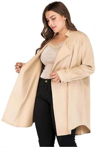 Lapel Trench Coat Women Wholesale