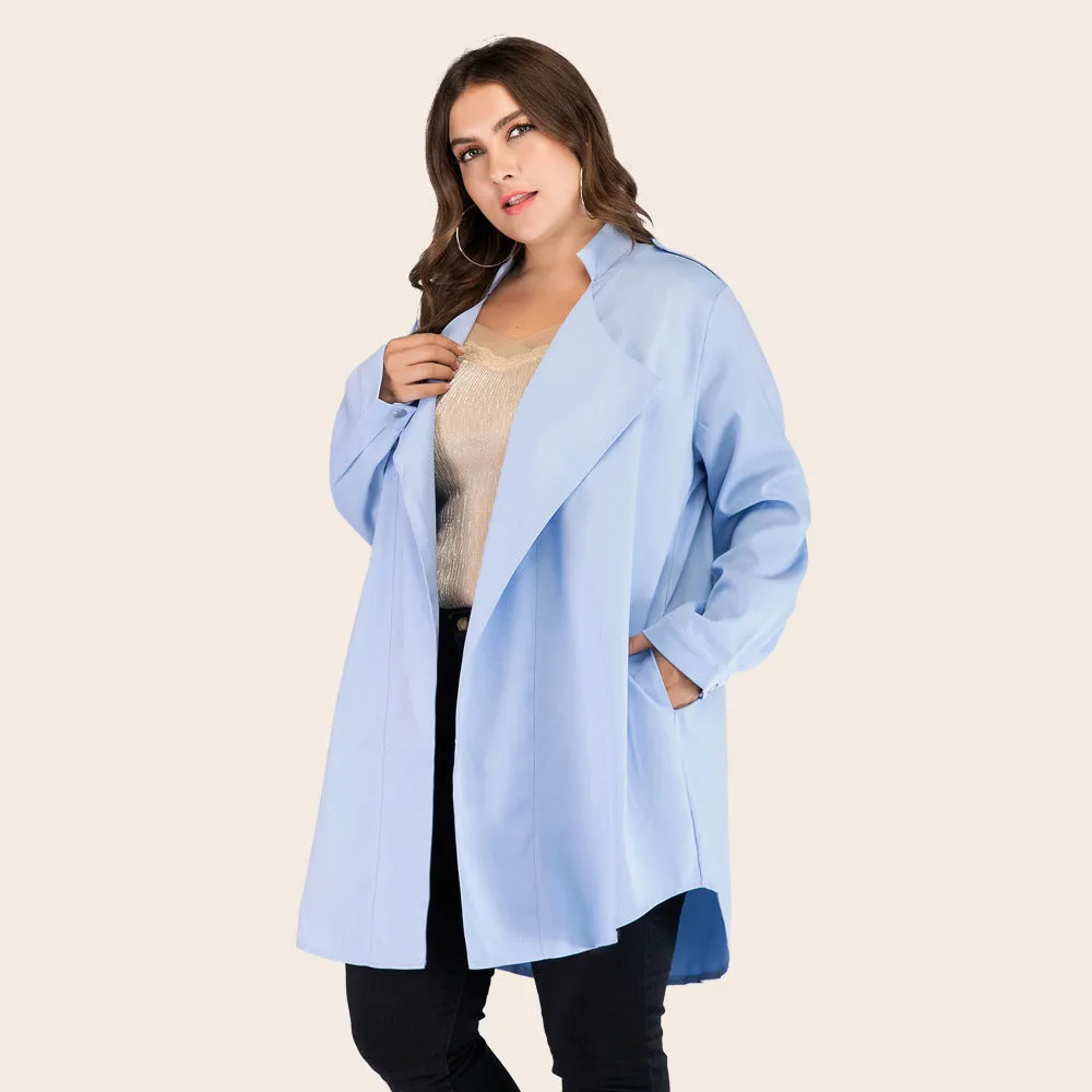 Lapel Trench Coat Women Wholesale