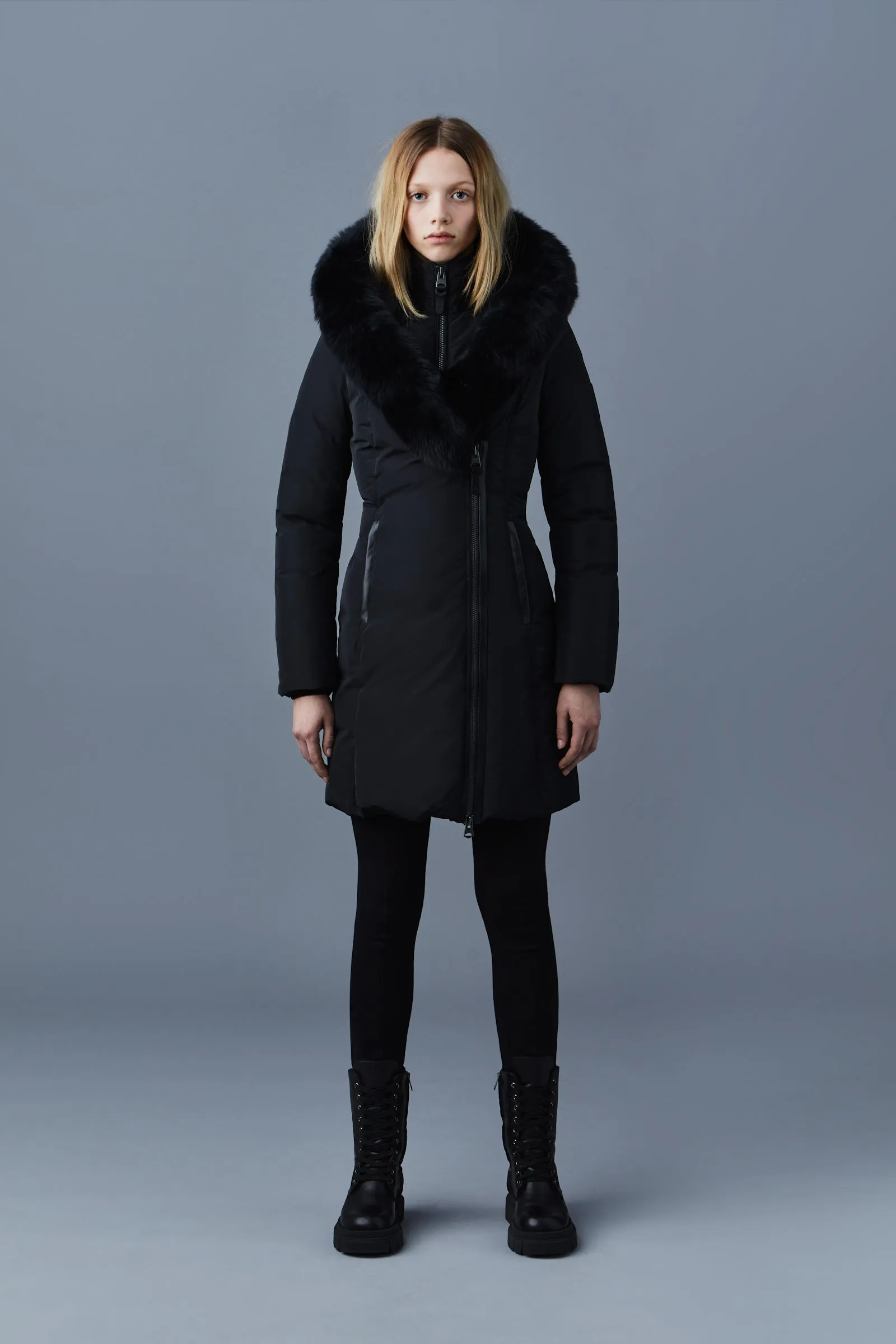 MACKAGE Kay-bx Ladies Hooded Down Coat Womens Apparel