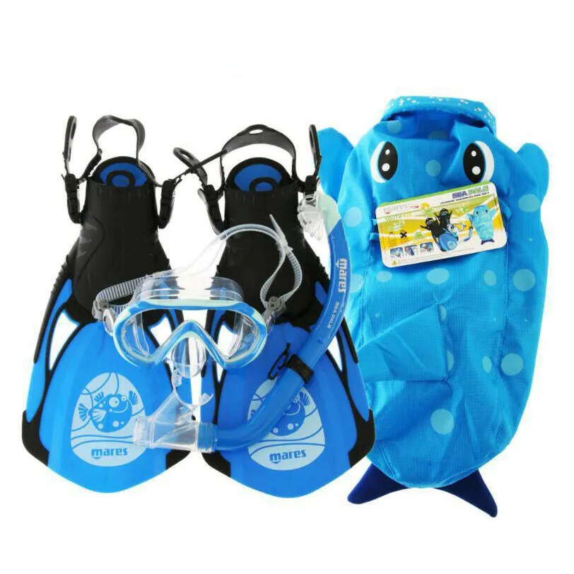 Mares Junior Snorkeling Set (4-9 yrs) / Sea Pals Puffer Fish