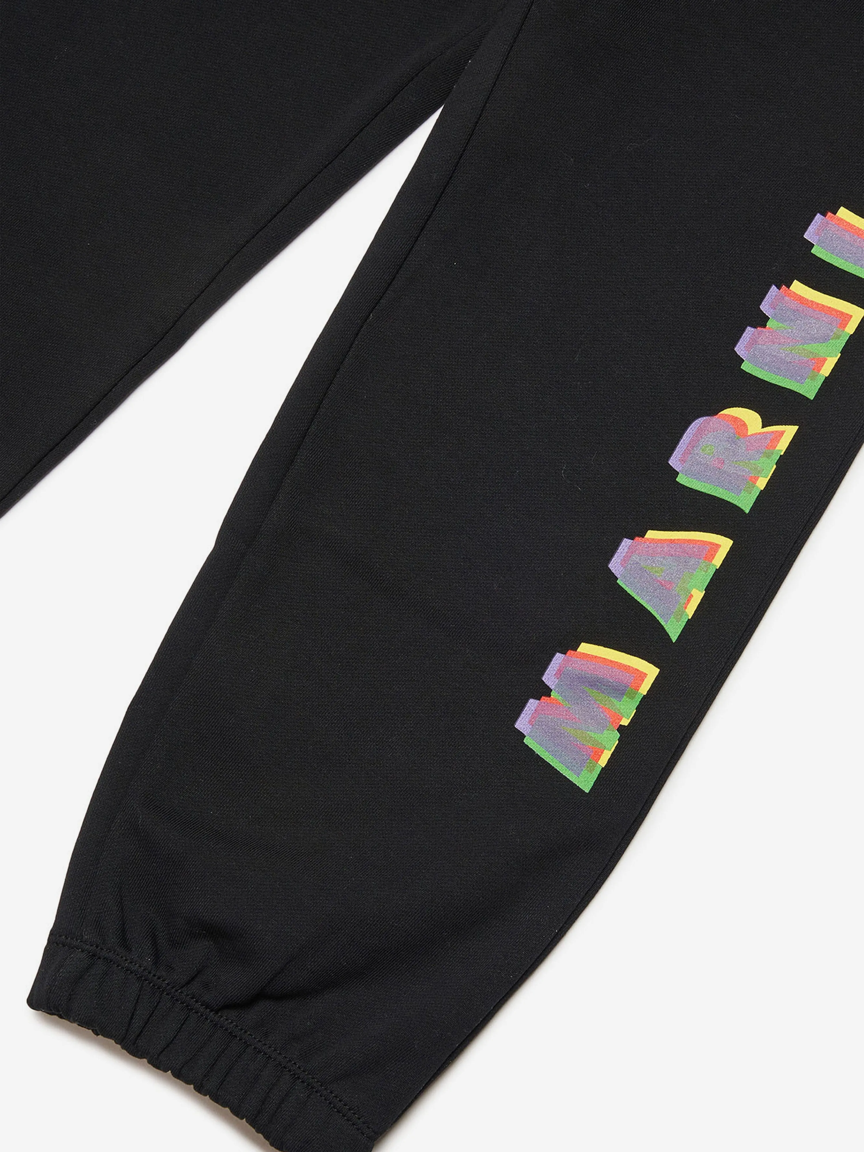 MARNI Kids Logo Joggers in Black