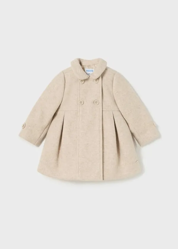 Mayoral Dress Coat for Baby Girl