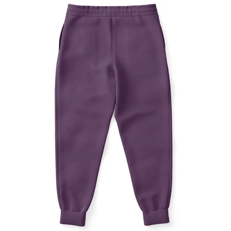 Medium Dark Purple Joggers | Unisex | with PLUS sizes | Medium Dark Pastel Purple | C30M60Y0K60