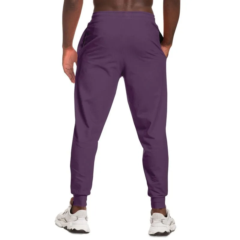 Medium Dark Purple Joggers | Unisex | with PLUS sizes | Medium Dark Pastel Purple | C30M60Y0K60