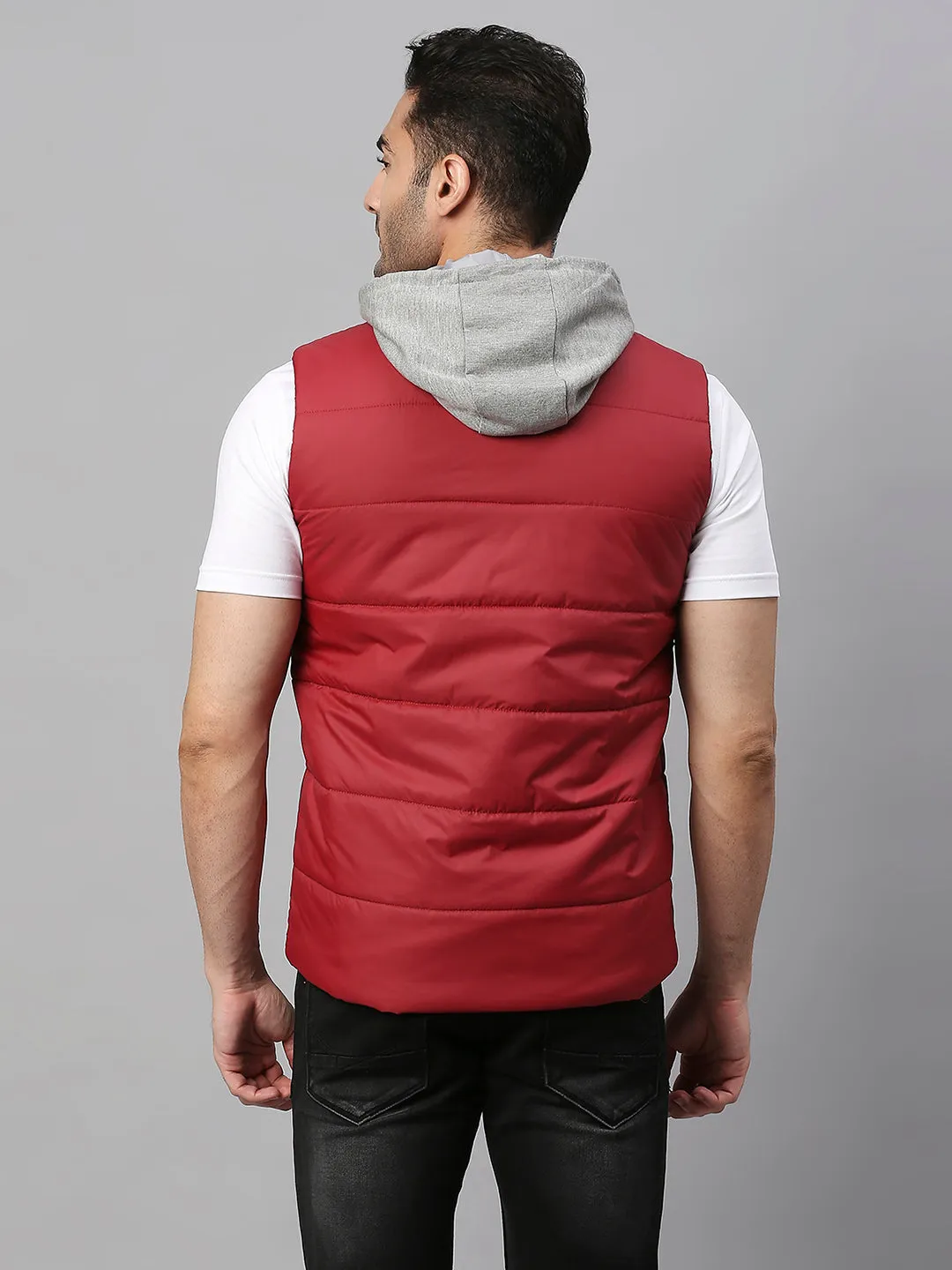 Men's Cherry Regular Fit Winterwear Jackets