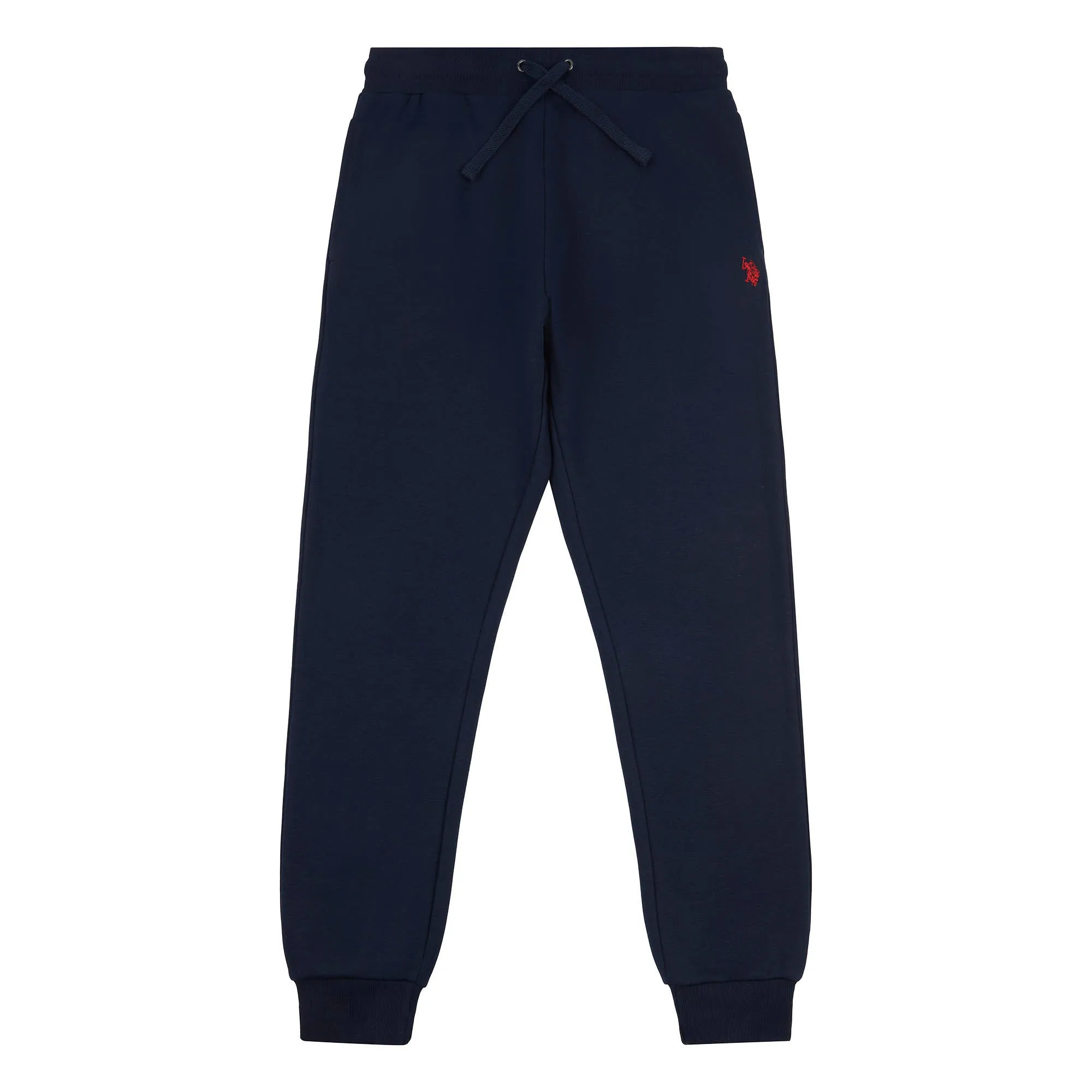 Mens Double Horsemen Joggers in Dark Sapphire Navy / Haute Red DHM