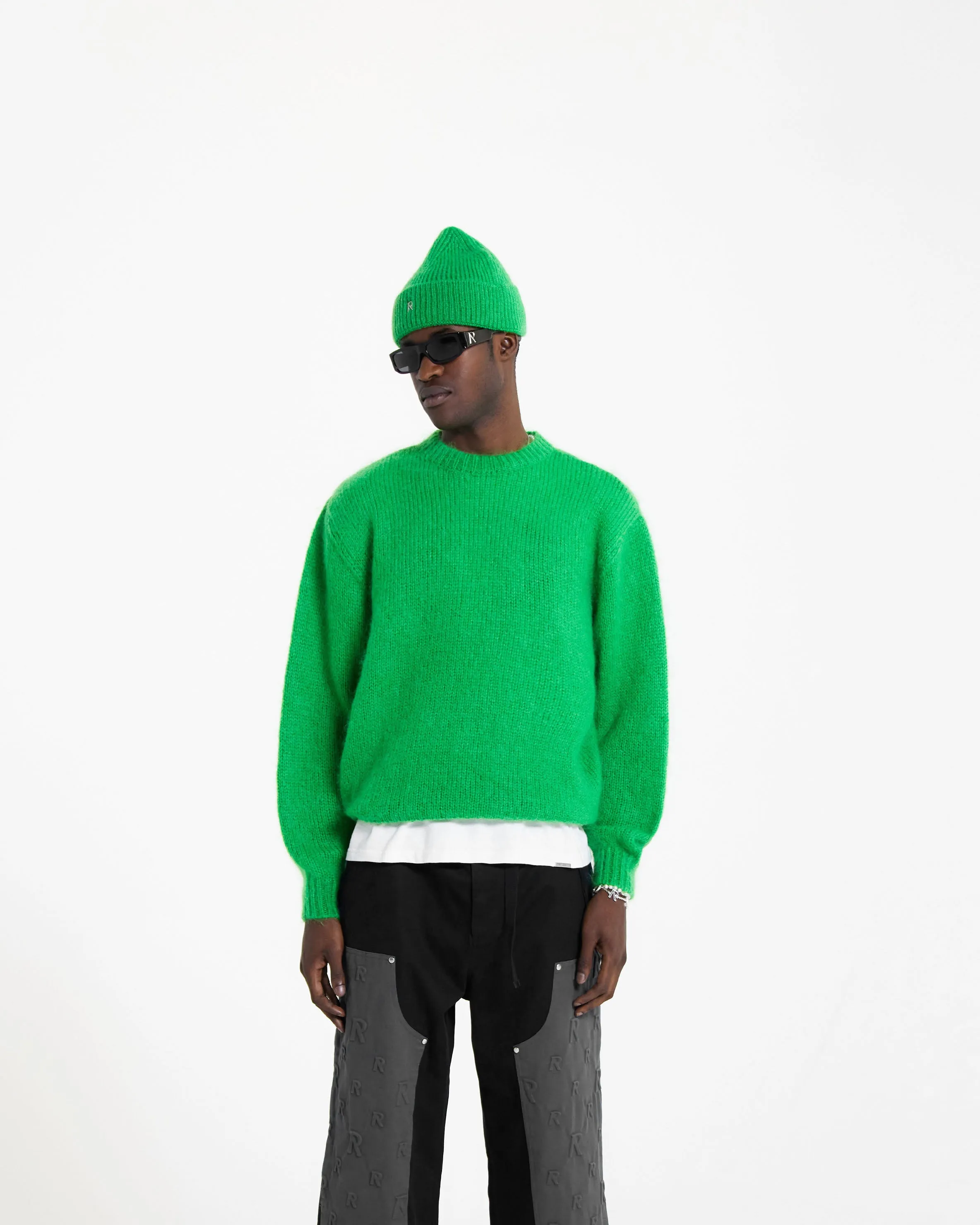 Mohair Sweater - Island Green