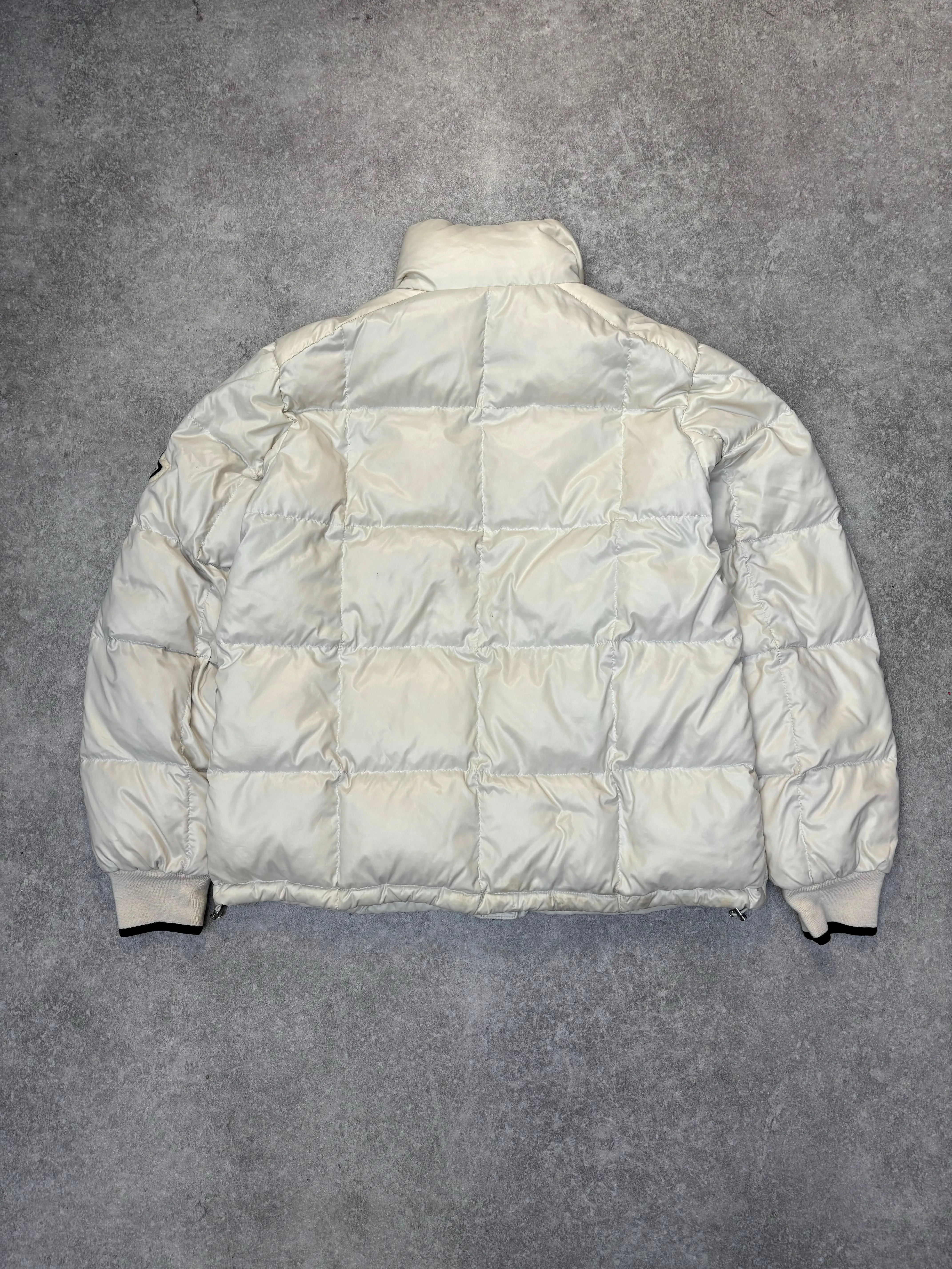 Moncler Logo Embroidered Puffer Down Jacket