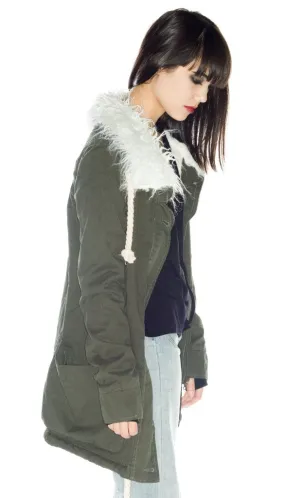 Moss Defender Duffle Coat