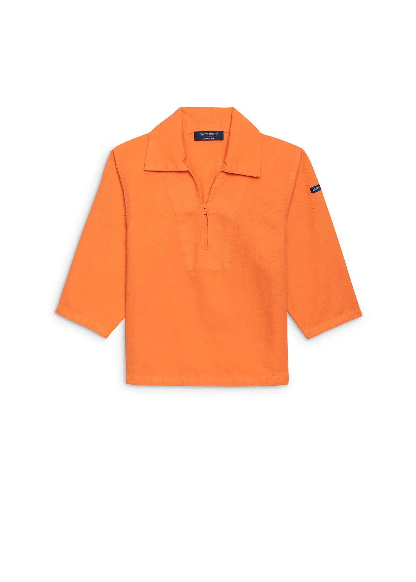 NEMO KIDS - French Sailor Jacket in Cotton Canvas (NEON ORANGE)