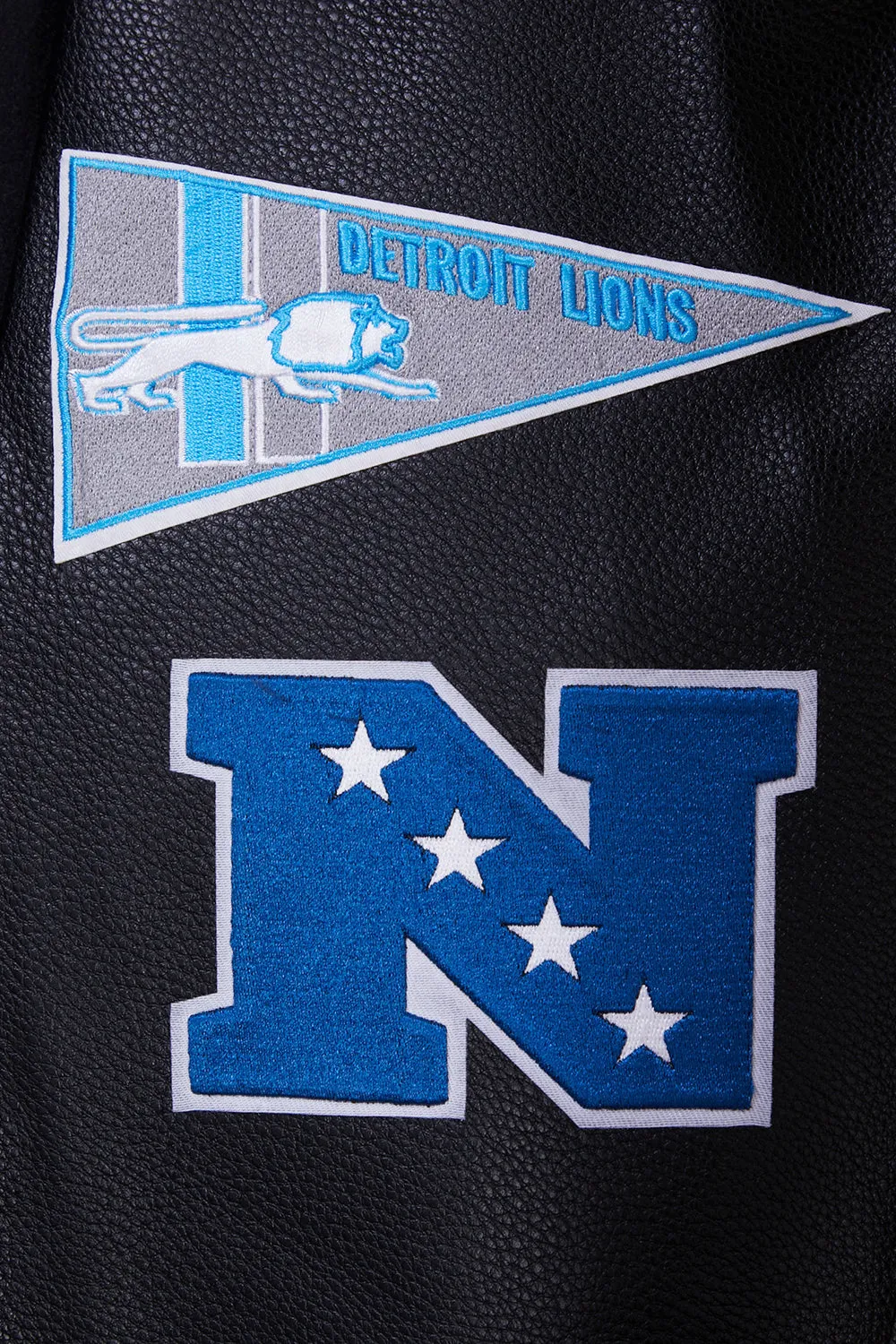 NFL DETROIT LIONS RETRO CLASSIC WOOL VARSITY JACKET | NFL WOOL JACKET